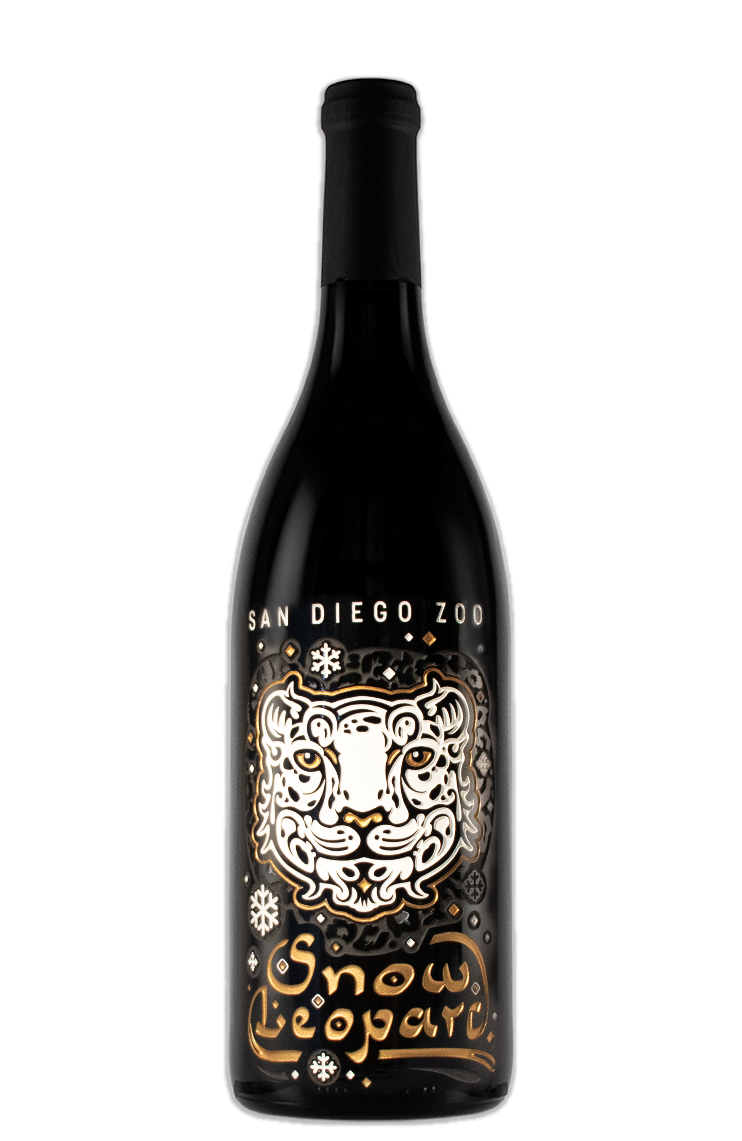Etched Pinot Noir Red Wine Bottle 1