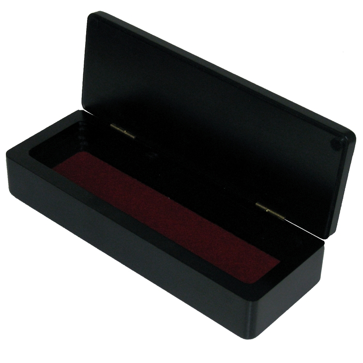 Wood Desk Box, 8.375 x 3.0 x 1.75" 2