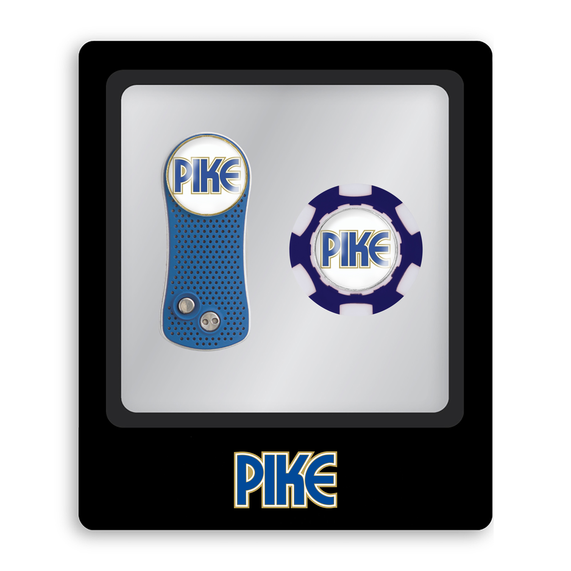 Ahead Switchfix Divot Repair Tool & Poker Chip Ball Marker Gift Set 5
