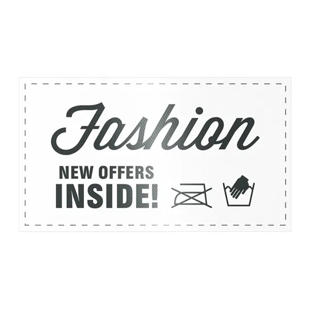 4.72" x 1.18" Print Care Labels 7