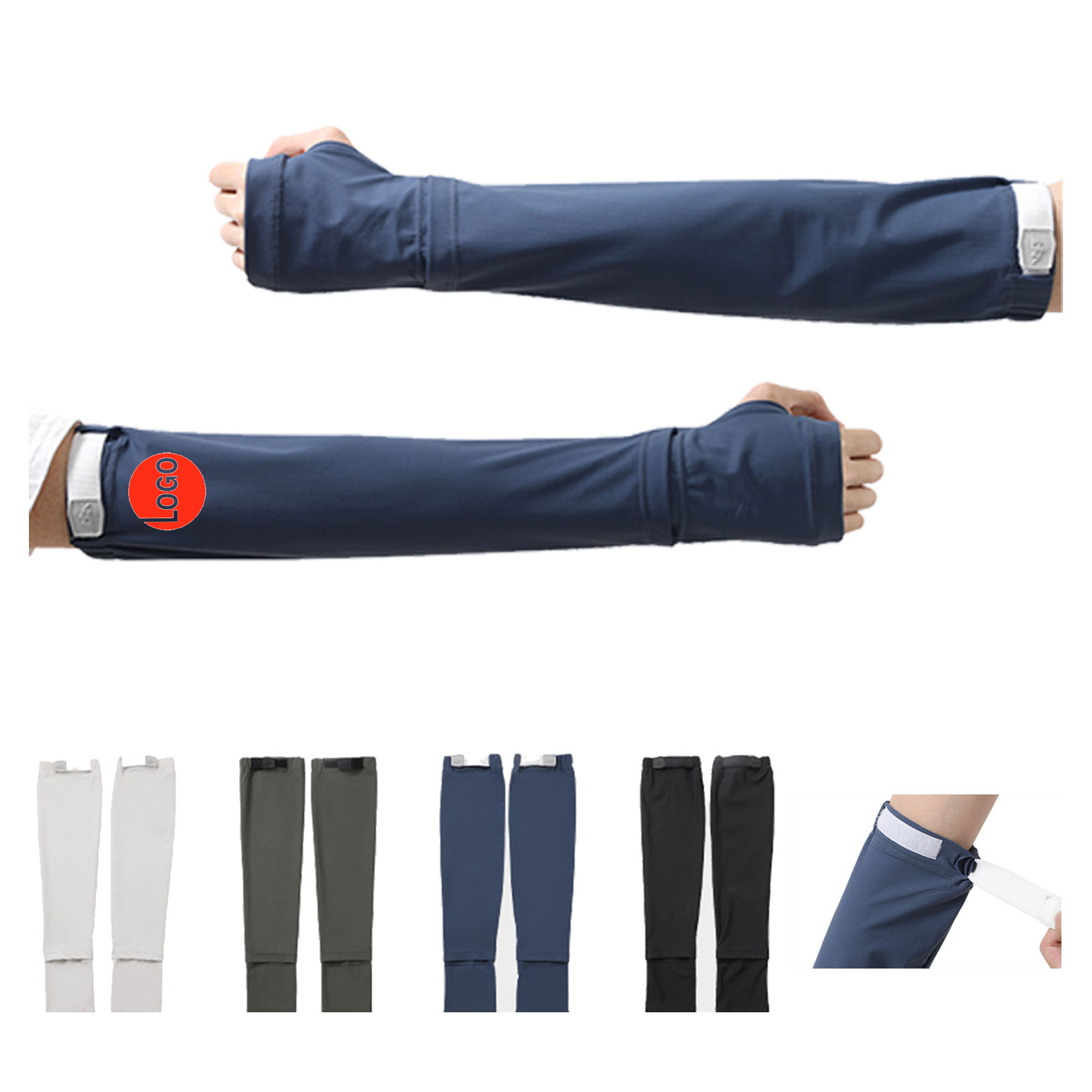 Ice Silk Cooling Arm Sleeves for Summer 3