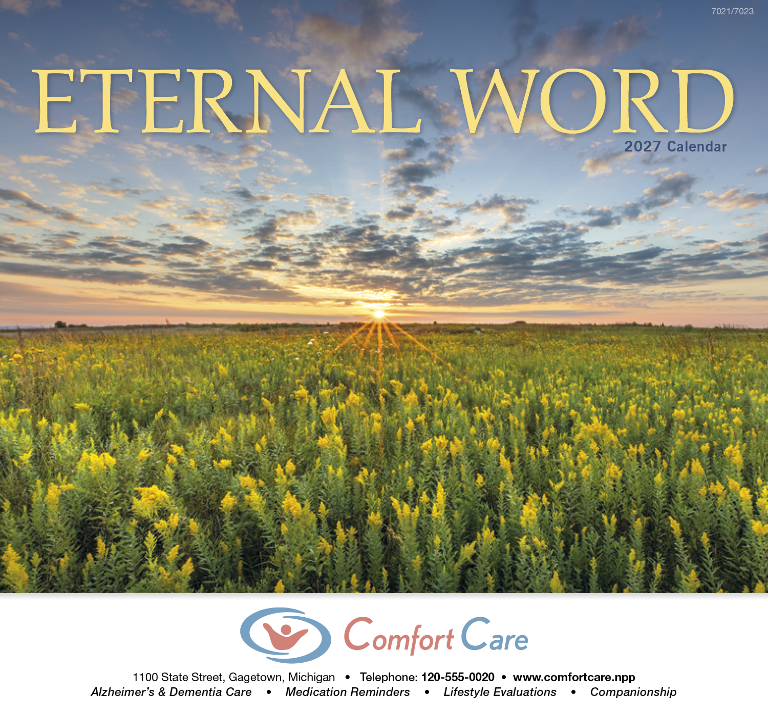 Good Value™ Eternal Word - Stapled Calendar 37