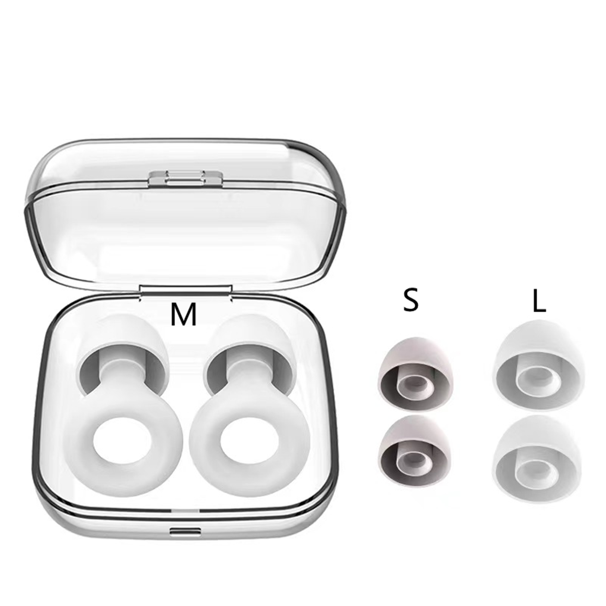 Circle Reusable Silicone Ear Plugs For Noise Reduction 2