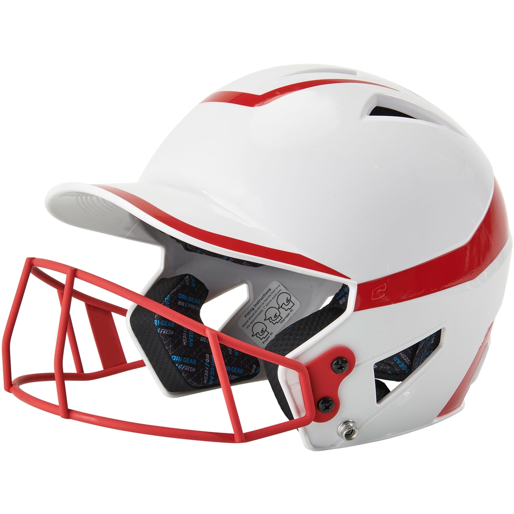 HX Rise Pro Batting Helmet w/Facemask 8
