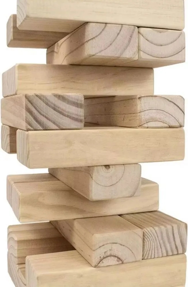 Stacking Puzzle Set With Polyester Pouch 6