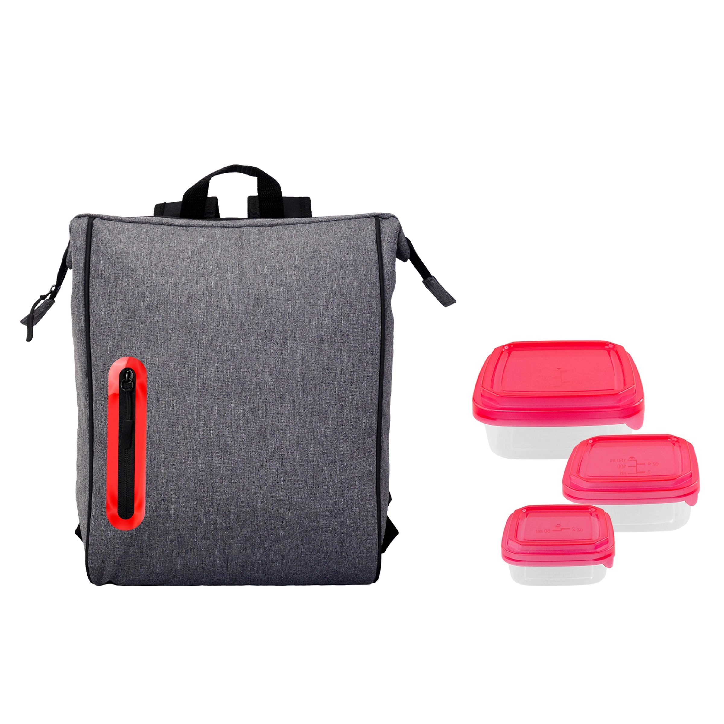 Portion Control Oval Lunch Cooler 9