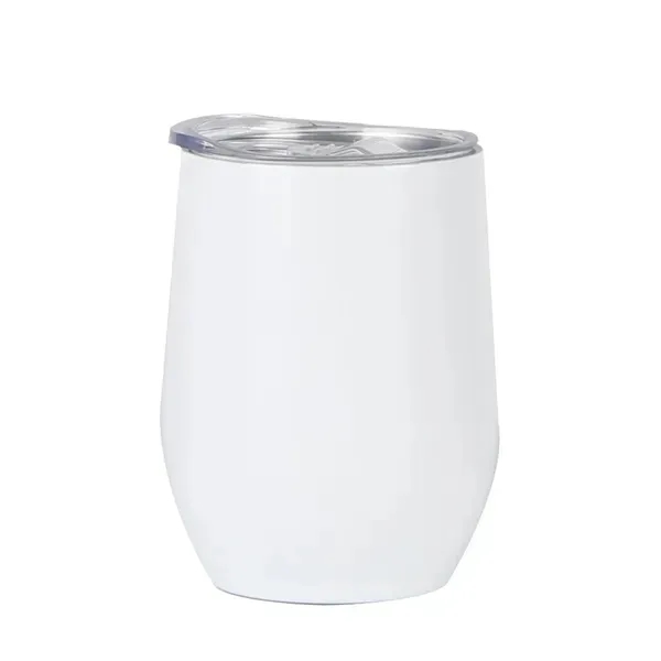 Insulated Stainless Steel Wine Tumbler with Lid 14