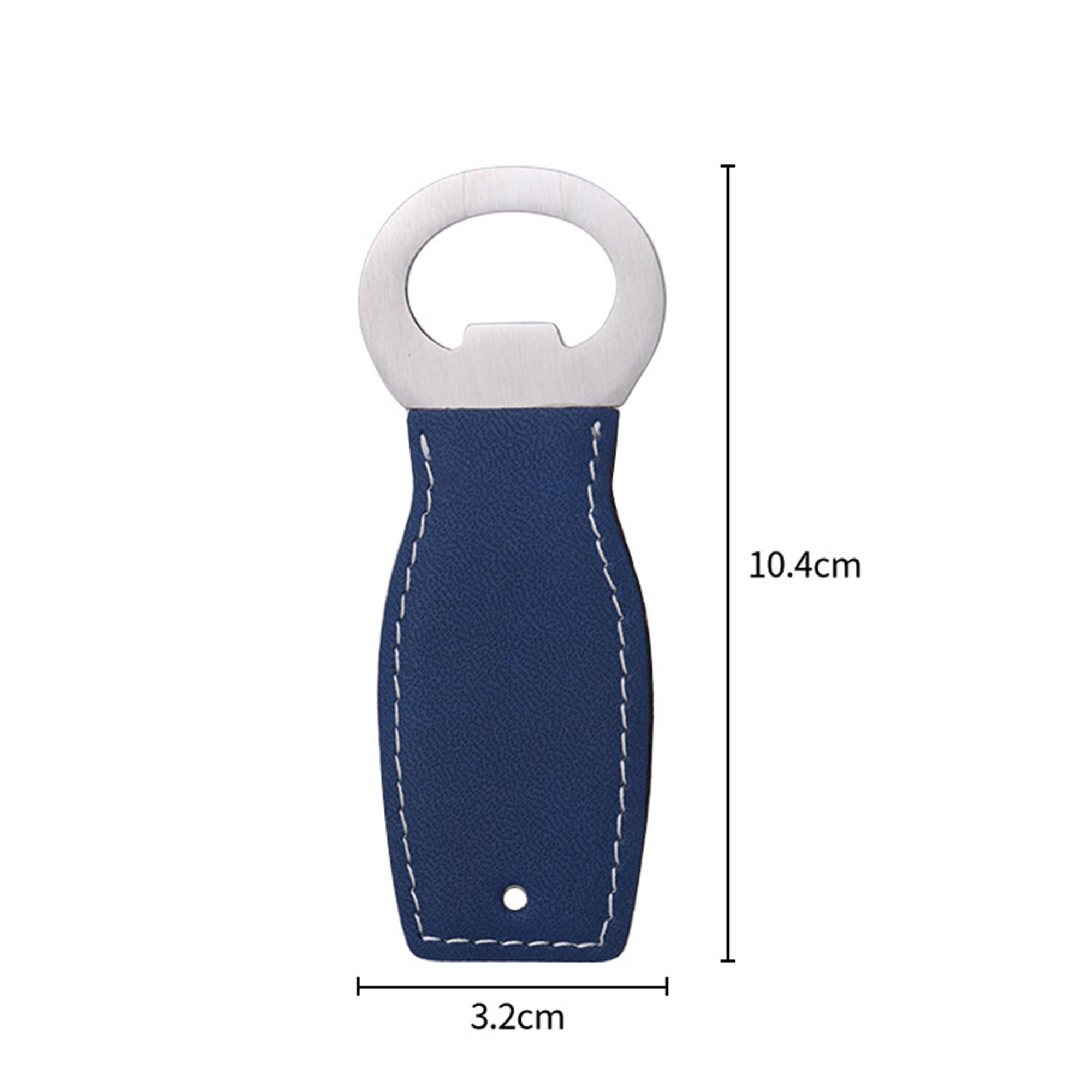 Custom Vegan Leather Bottle Opener 2