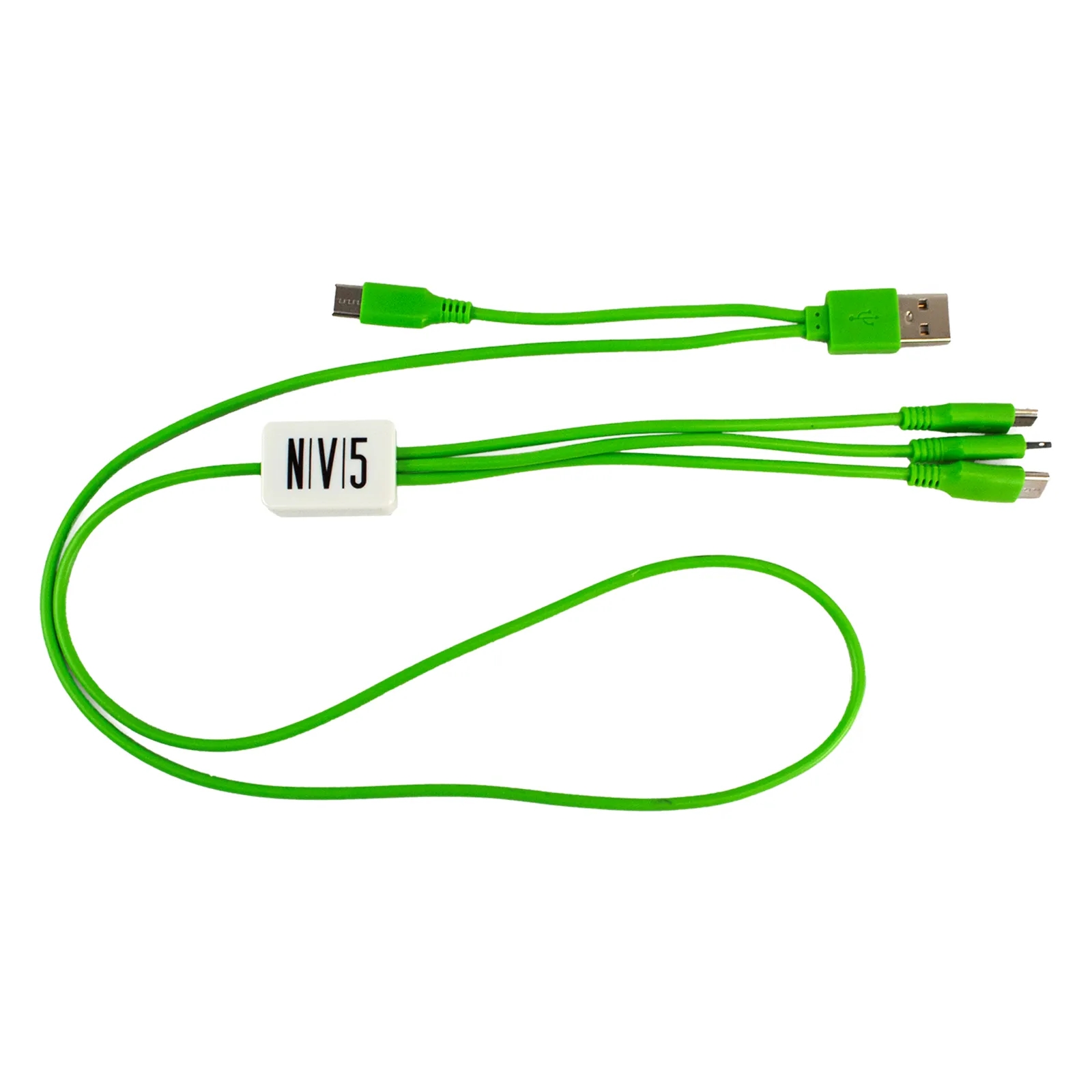 Dual Input 3' Snap Colorful Cable 8