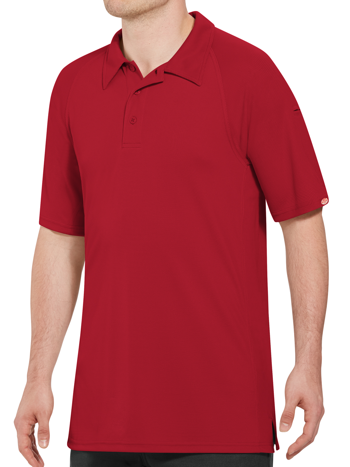 Red Kap Shirts - Men's Short Sleeve Performance Knit Flex Active Polo 1