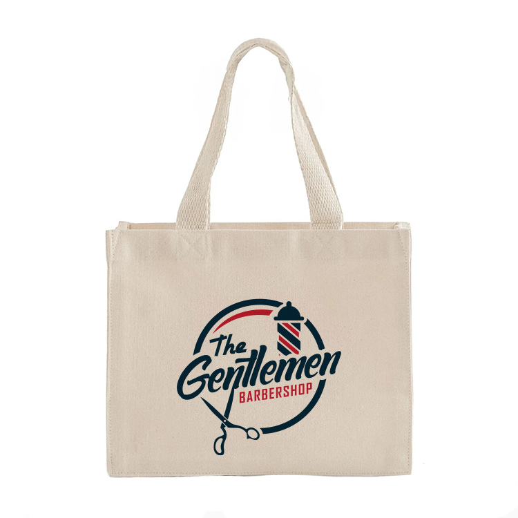 Pacific Small Square Canvas Tote Bag, custom tote bag with logo imprint 5