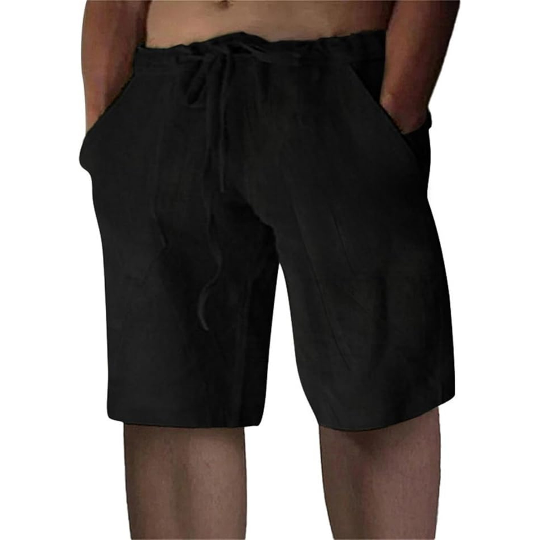 Men Linen Shorts 8