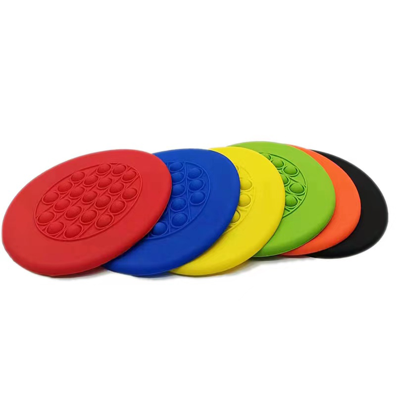 Children Flying Discs Classic Soft Silicone Flying Saucer 9