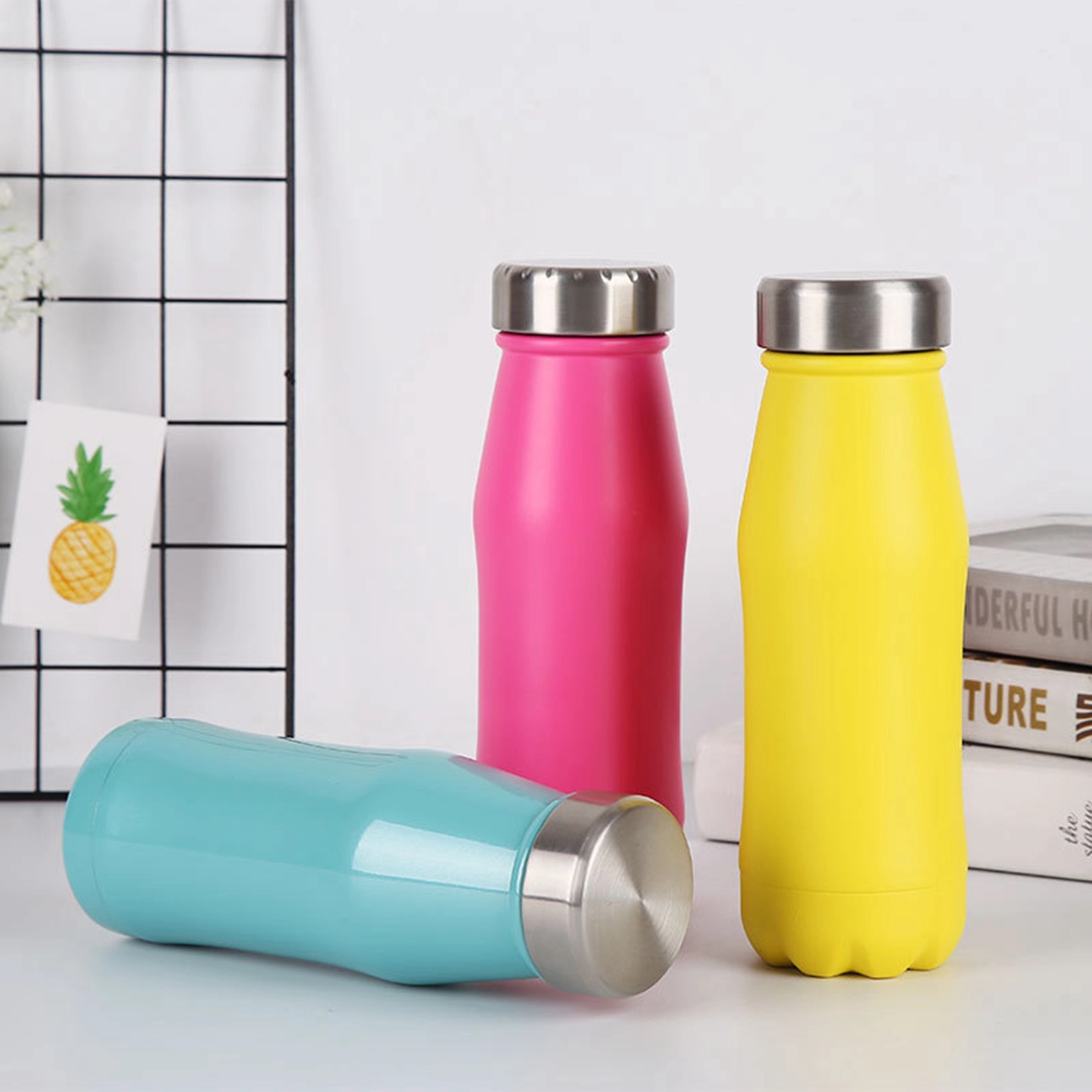 17 Oz. Stainless Steel Vacuum Thermos Flask 7