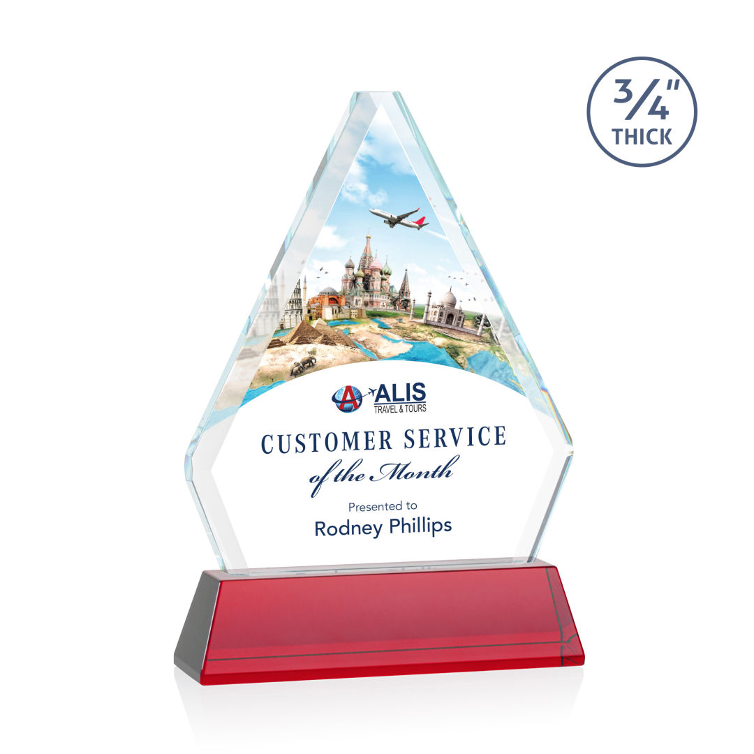 Fyreside VividPrint™ Award on Newhaven - Red 2