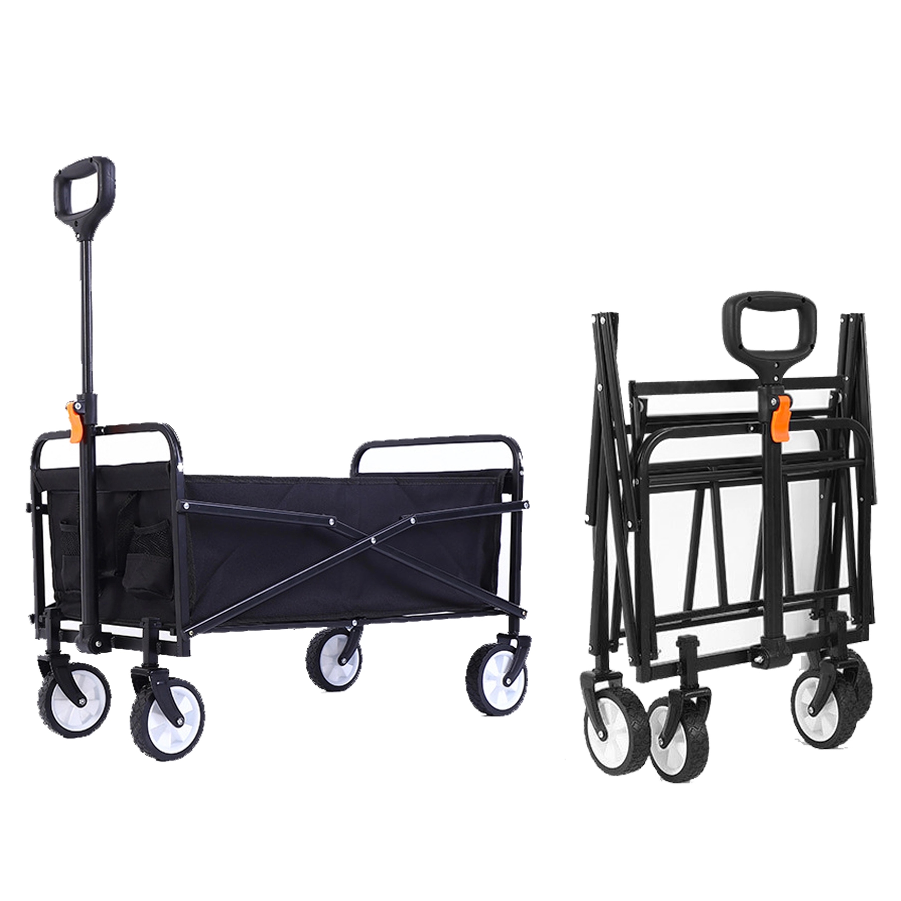 Folding Tibetan Blue Outdoor Camping Wagon 5