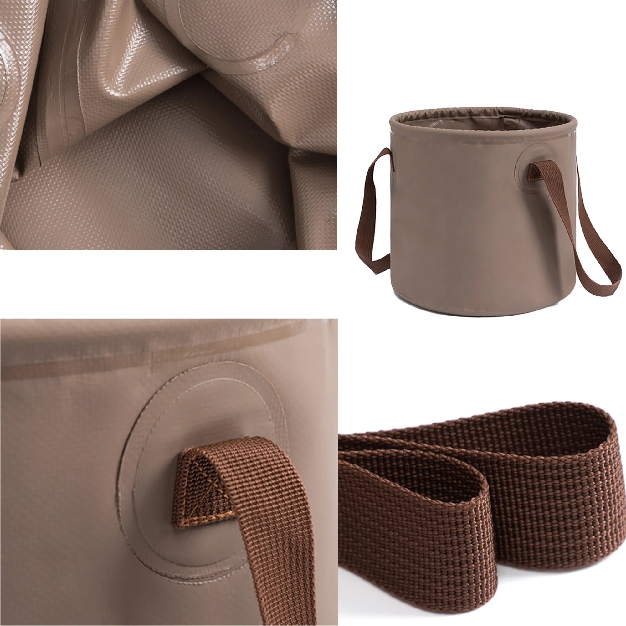 MOQ30.Multi-functional Foldable Water Bucket 5