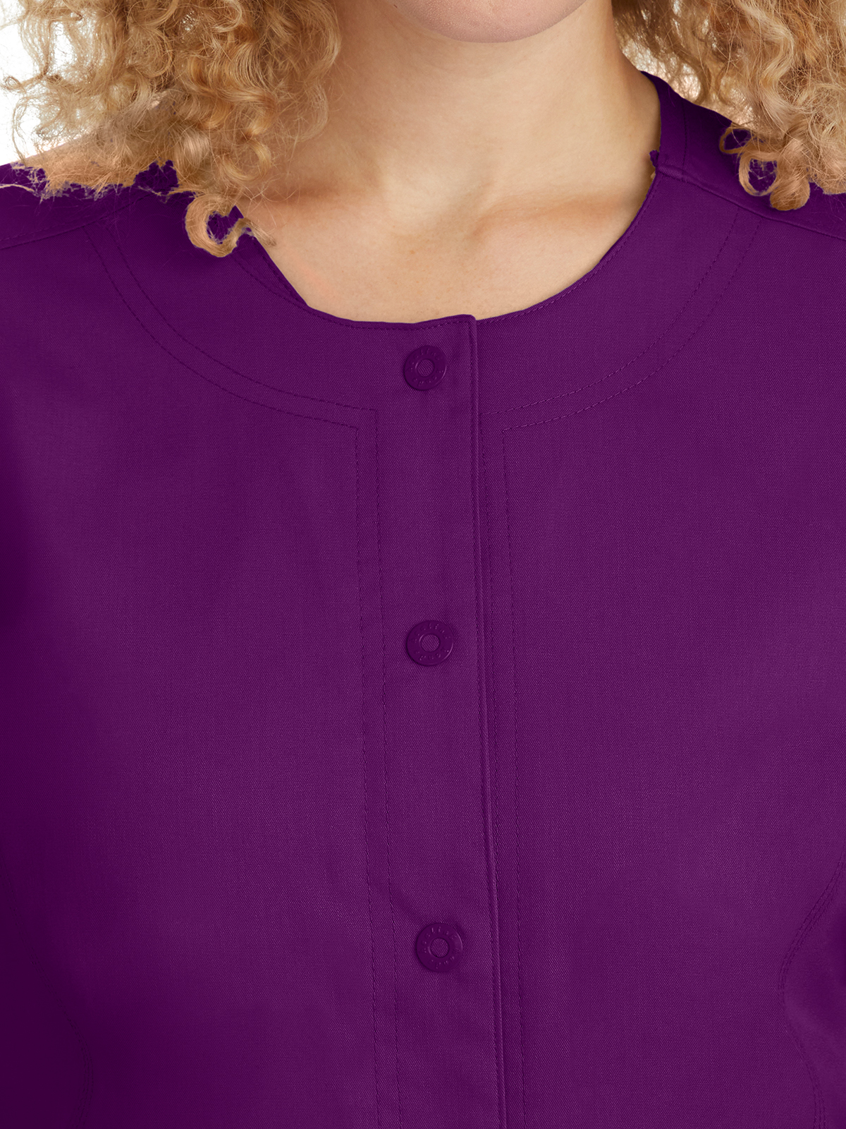 Healing Hands - HH Purple Label - Women's 5-Pocket Daisy Snap-Front Jacket 20