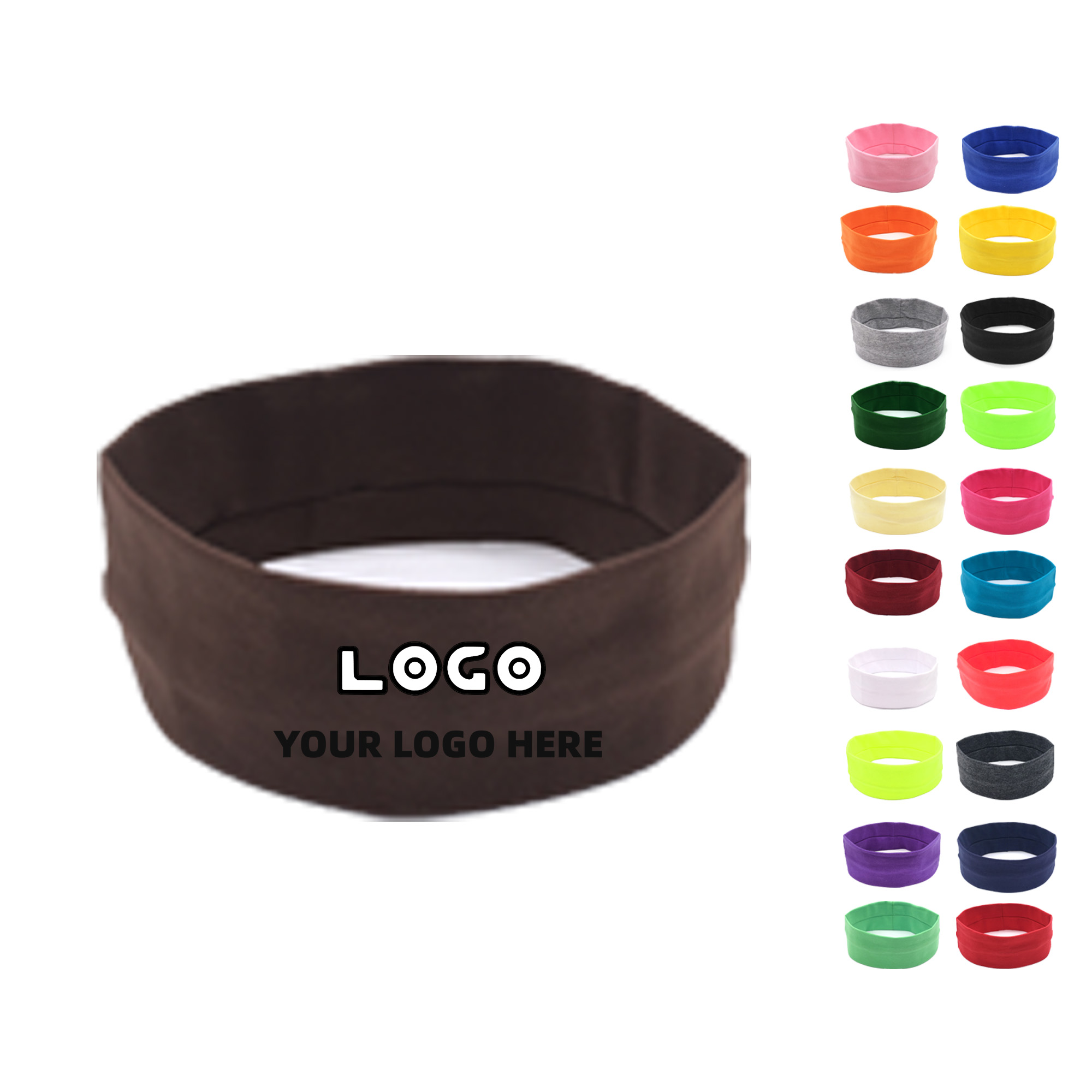 Breathable Elastic Headband for Workouts 2