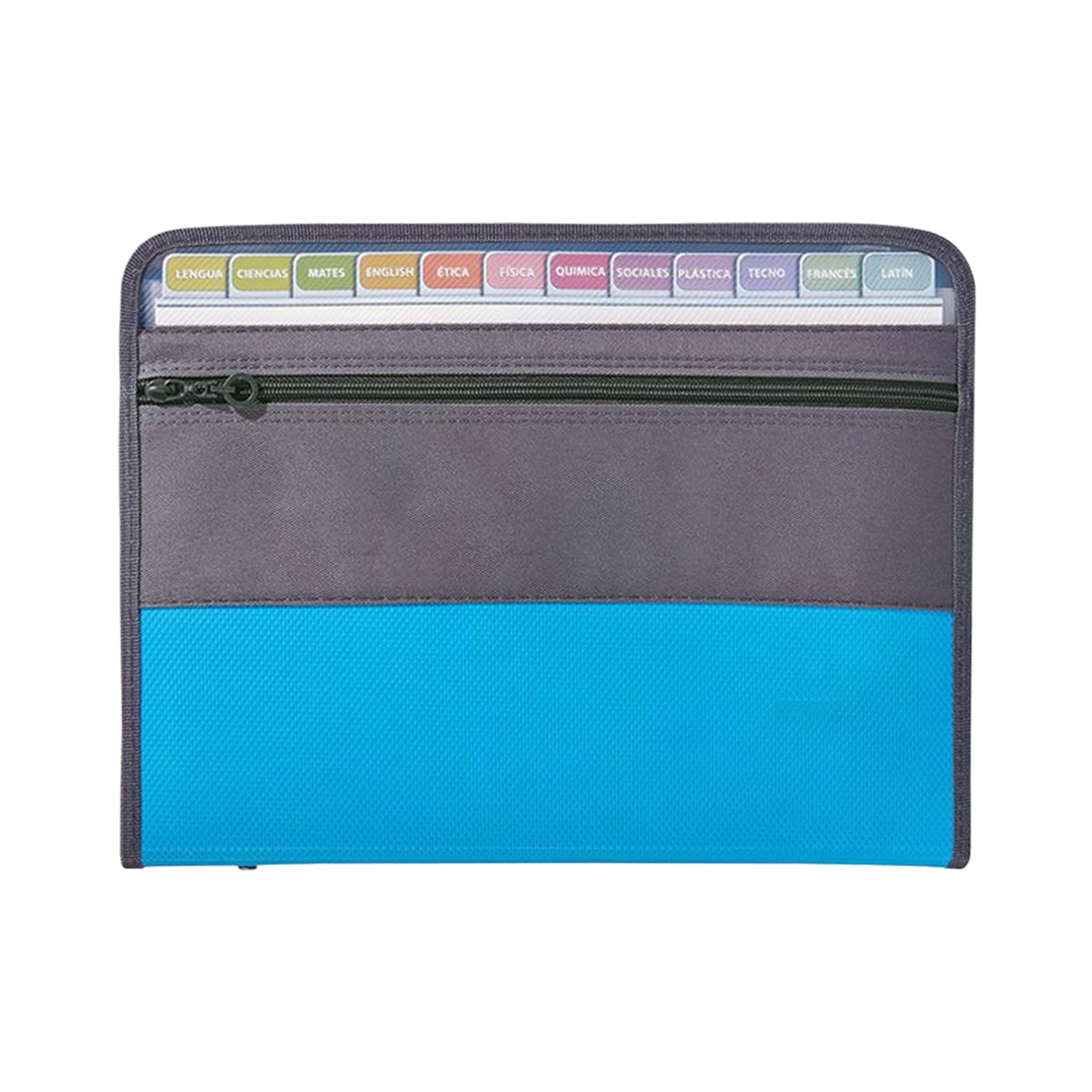13-Pocket A4 Zipper Accordion File Organizer - Multi-Layer Document Holder with Reinforced Edges 2
