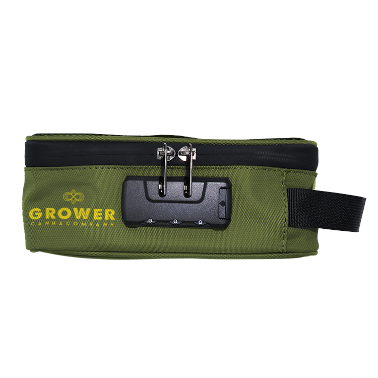 Custom Carbon Smell Proof Stash Carrying Case with Combination Lock 9