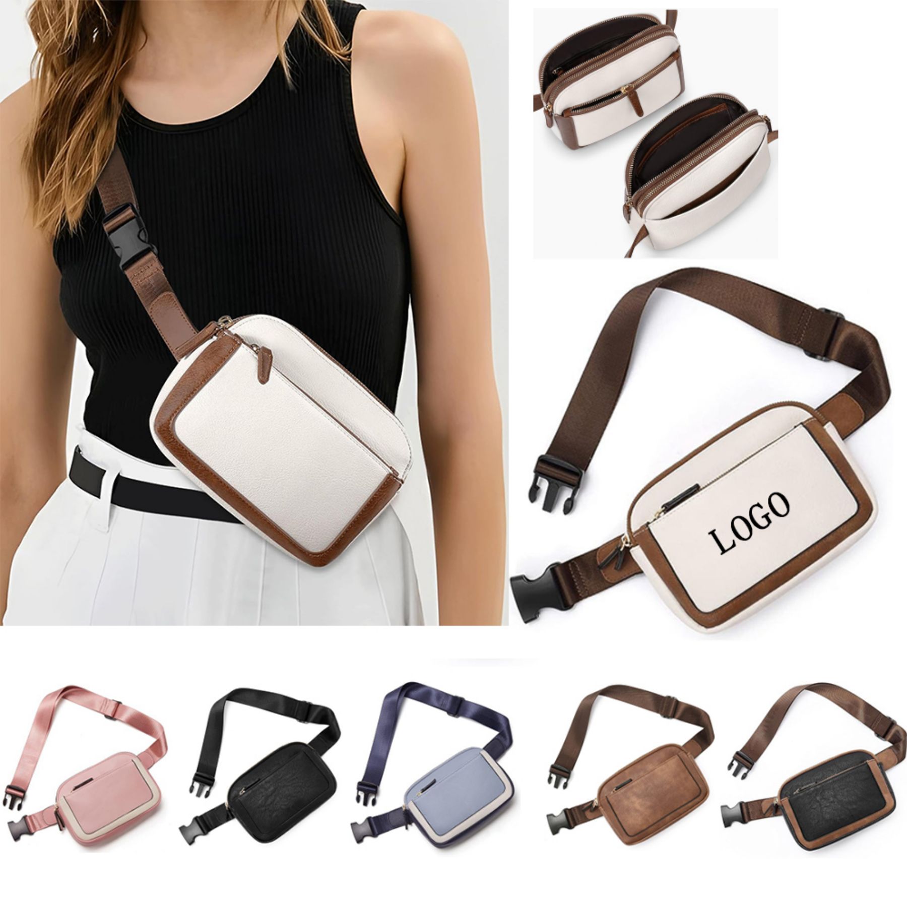 PU Leather Fanny Pack 2