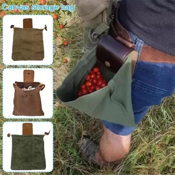 Fruit Picking Pouch Outdoor Foraging Bag 4