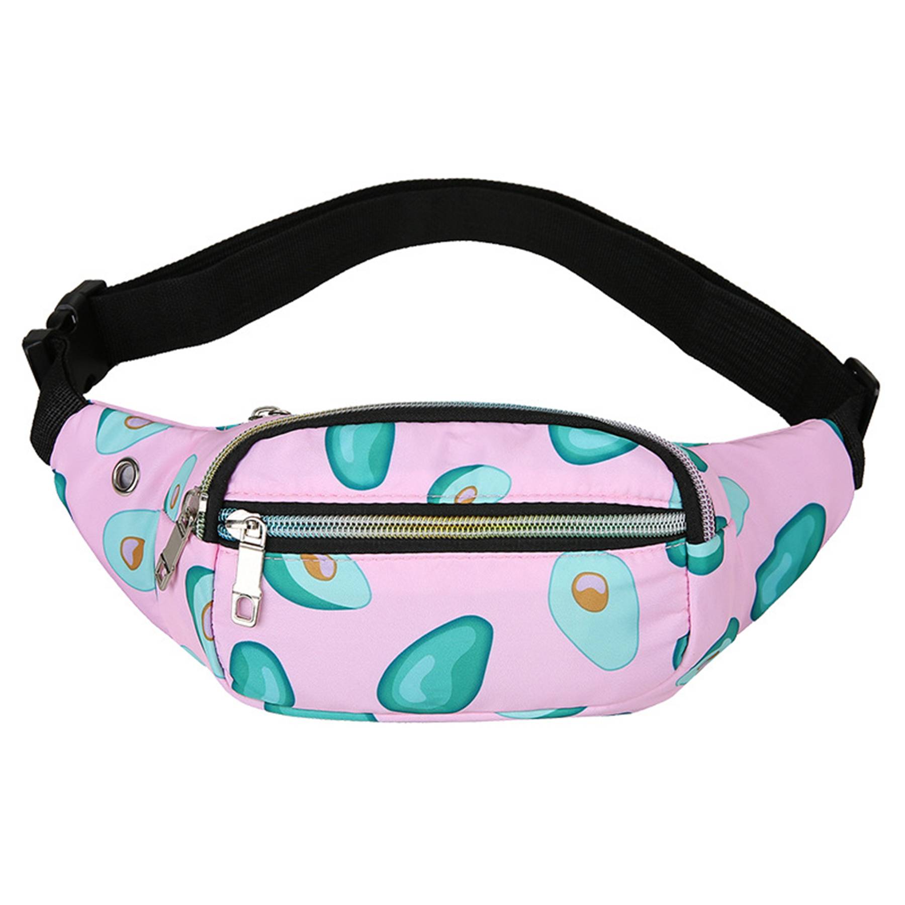 Large Capacity Nylon Crossbody Waist Fanny Pack 1