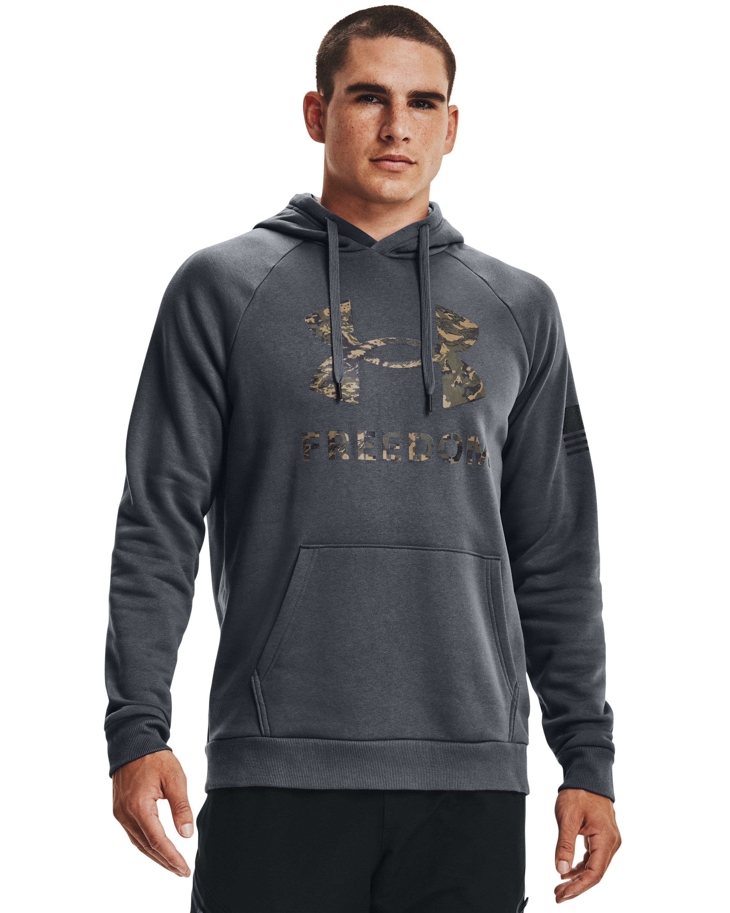 UA Freedom Fleece Men's Hoodie, custom hoodie or sweatshirt with logo imprint 5
