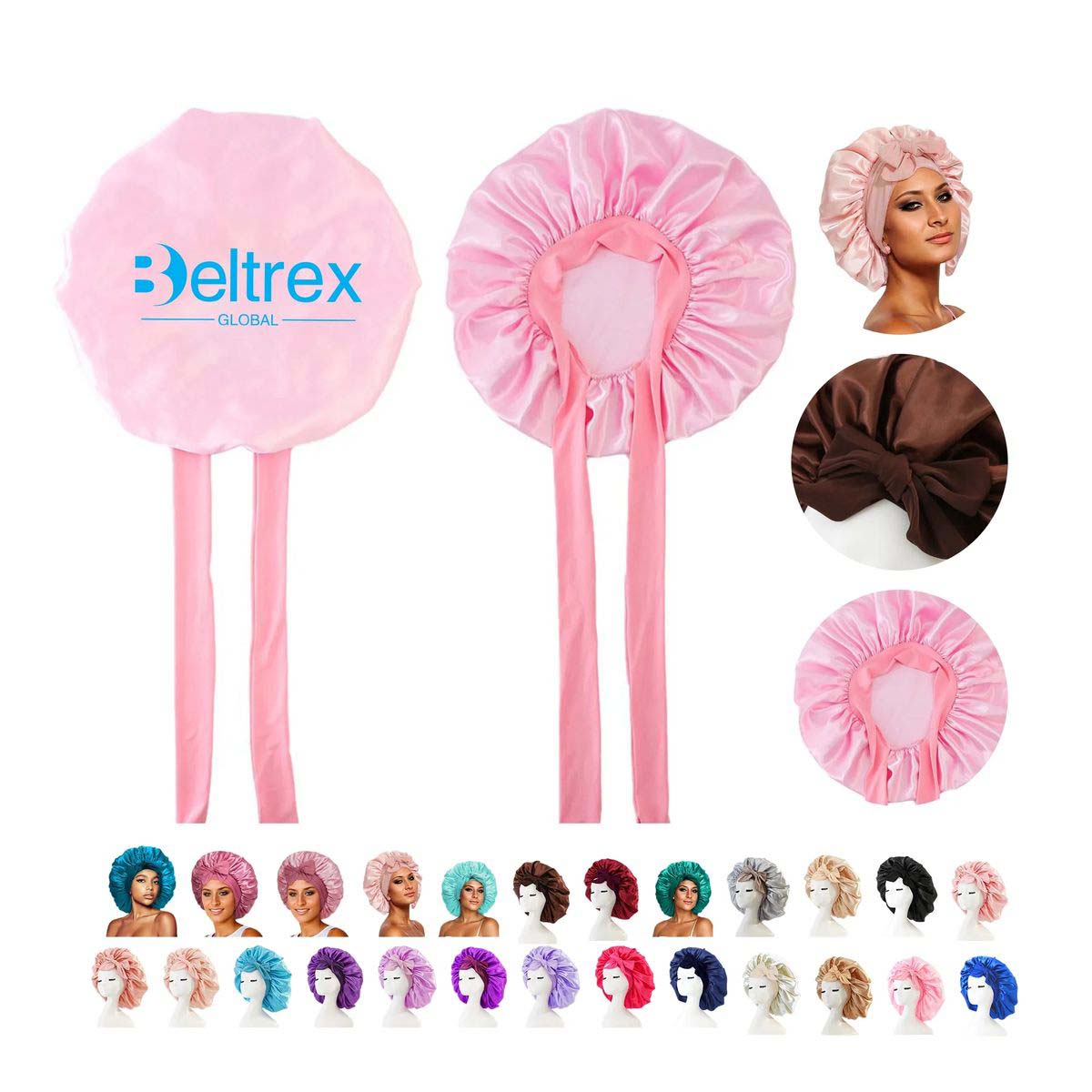 Hair Care Satin Cap for Sleeping Comfort 4