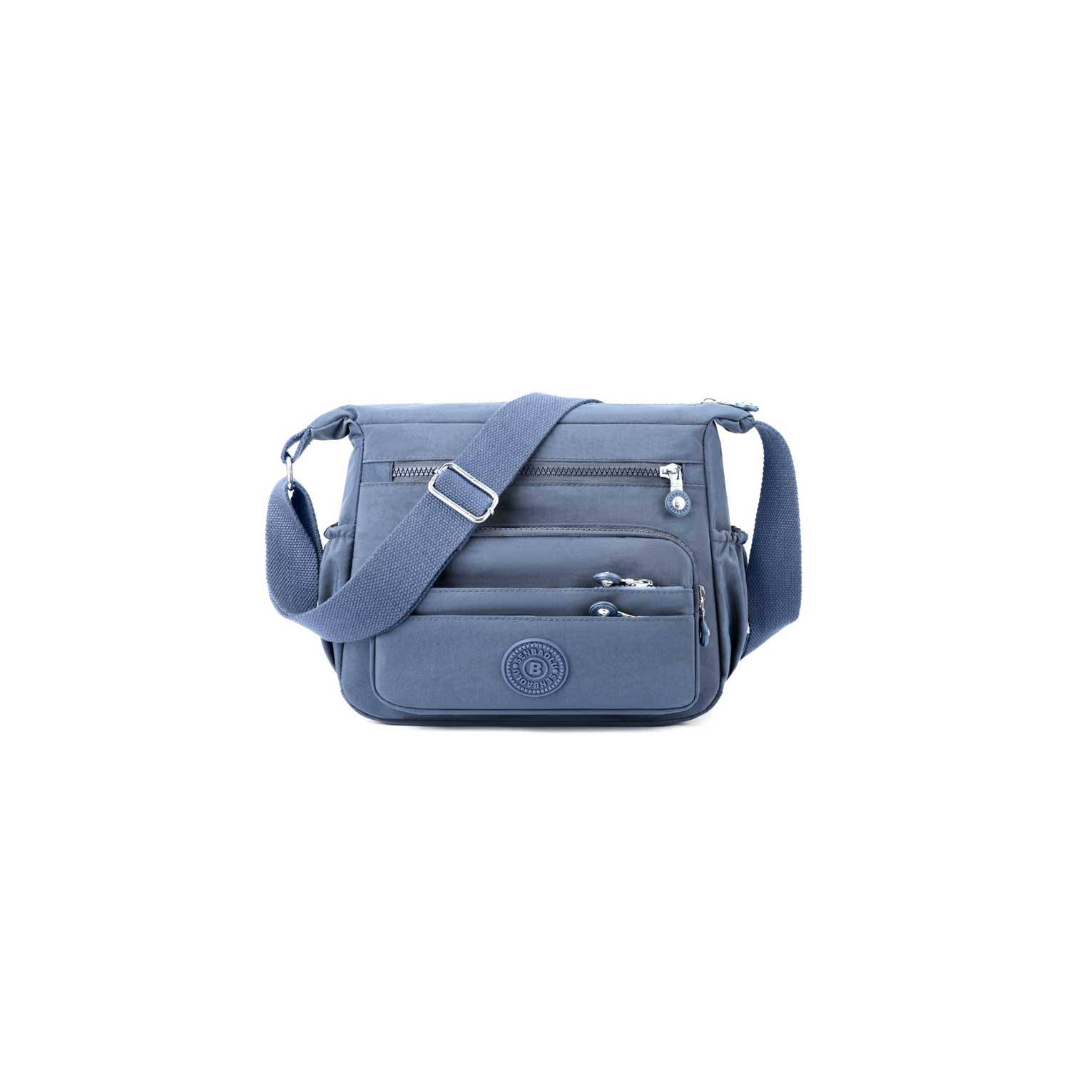 Spacious Waterproof Nylon Shoulder Bag 9