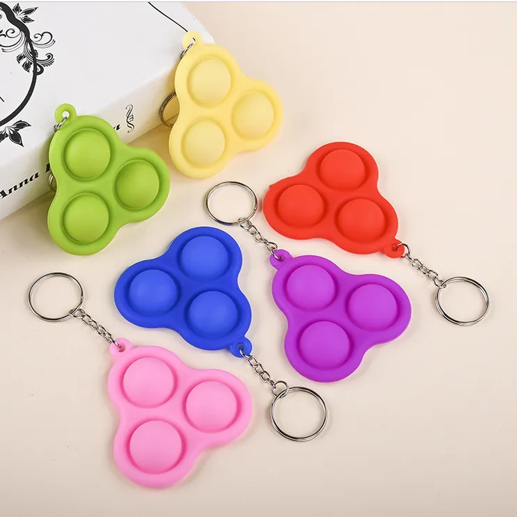 Funny Simple Dimple Toy With Keychain 3