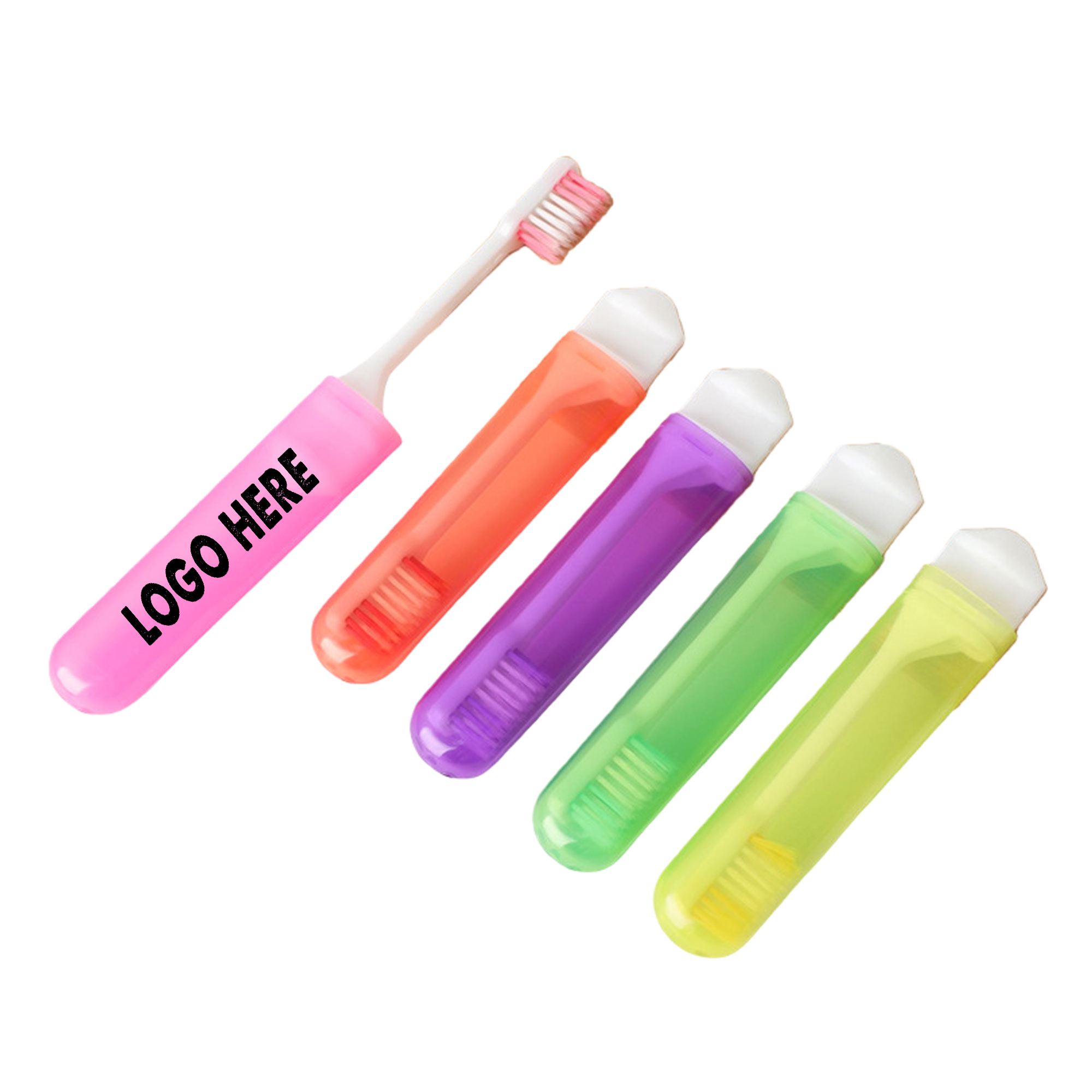 Folding Toothbrush with Case Perfect For Travel 2