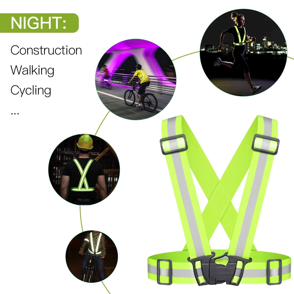 Safety Reflective Belt Vest 4