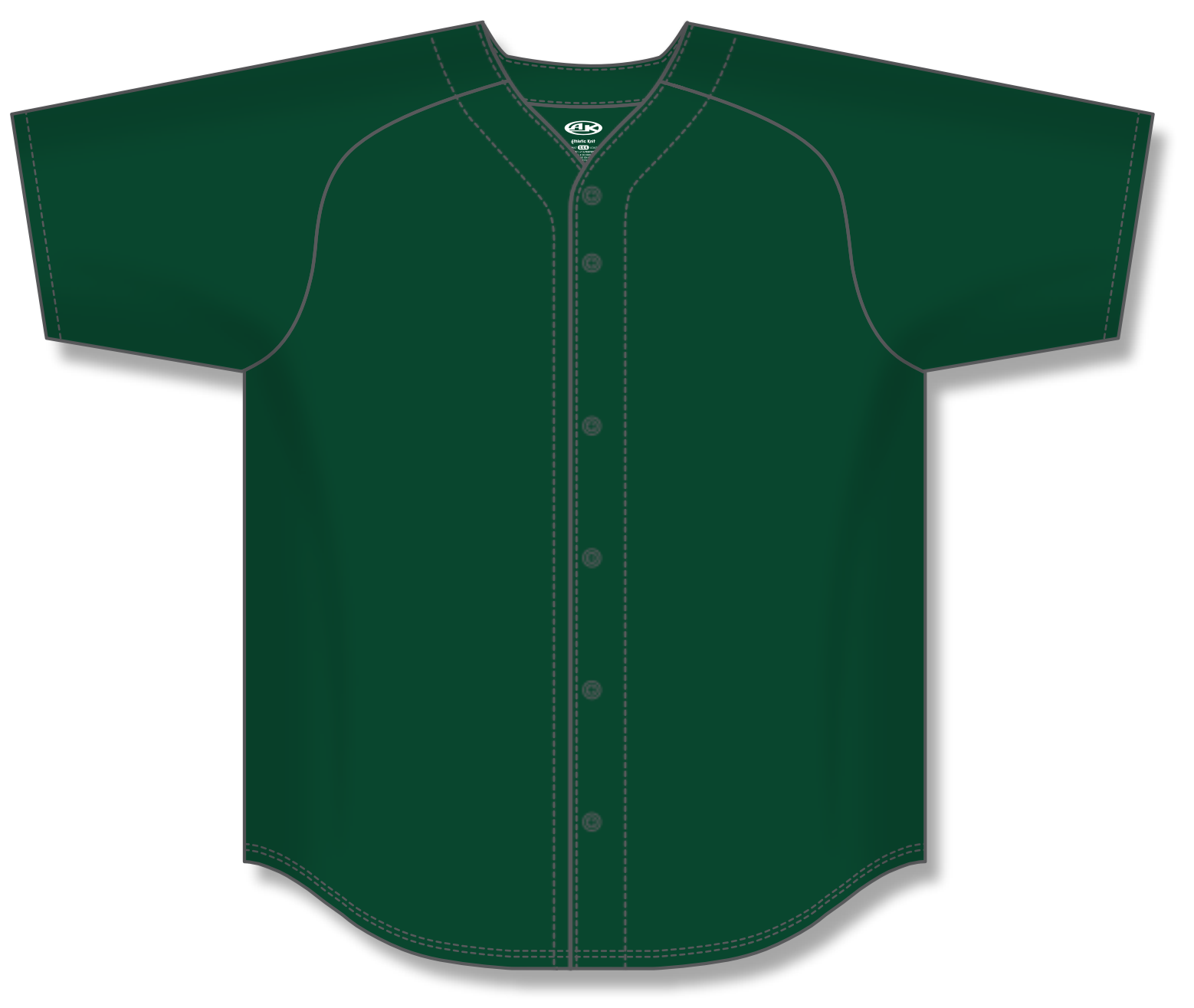 Full Button Baseball Jerseys BA5200-G01 72