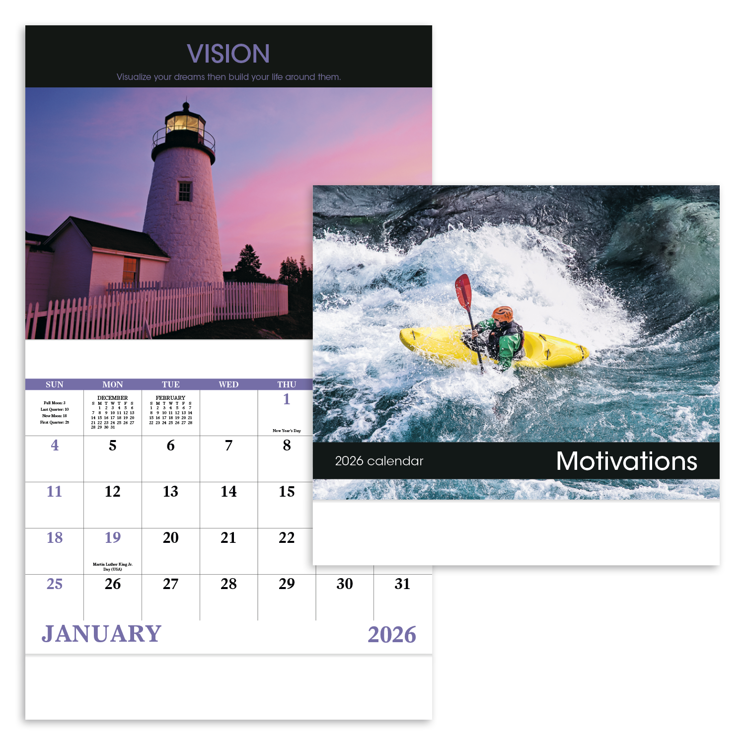 Good Value™ Motivations - Stapled Calendar 41
