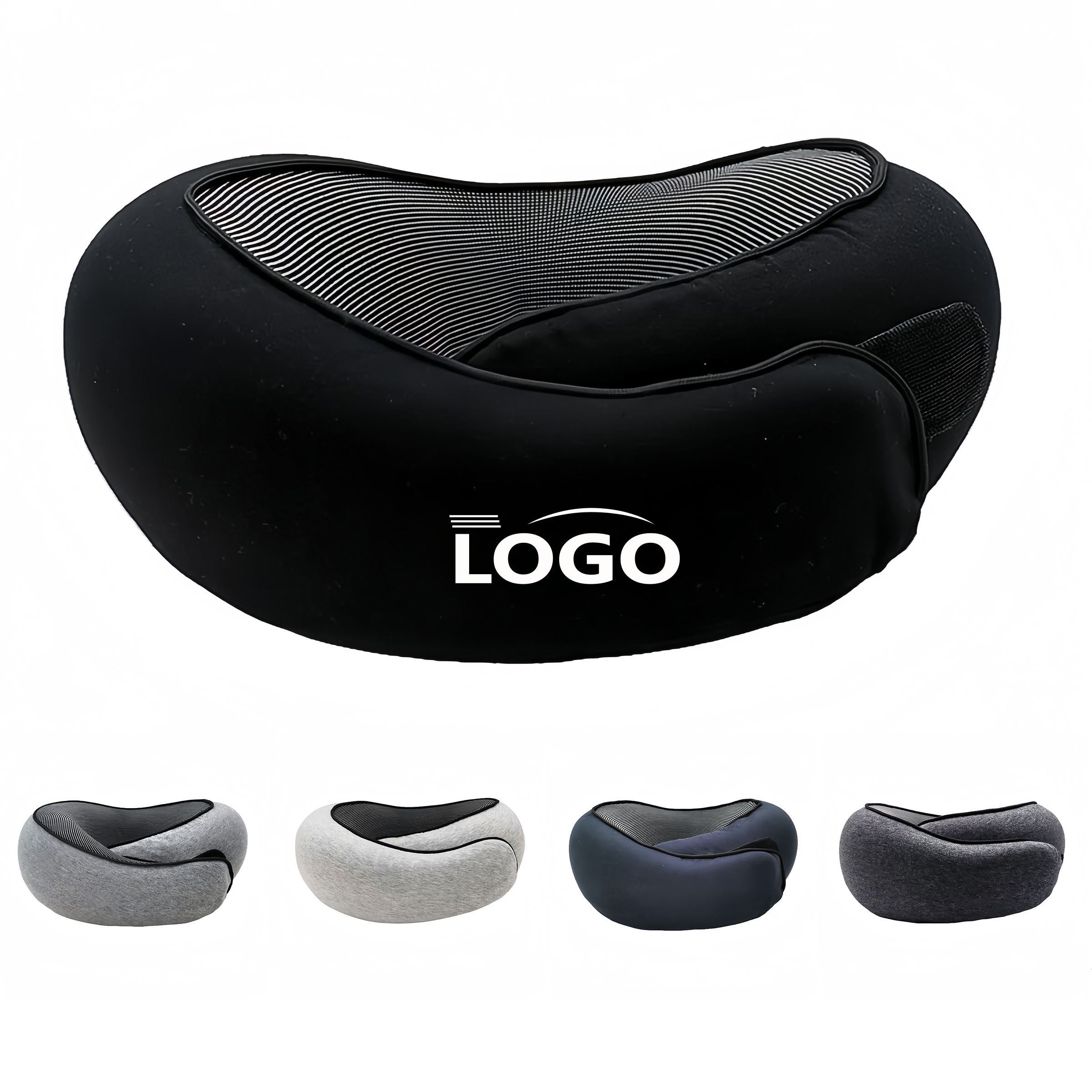 U-Shaped Memory Foam Neck Pillow for Travel 4