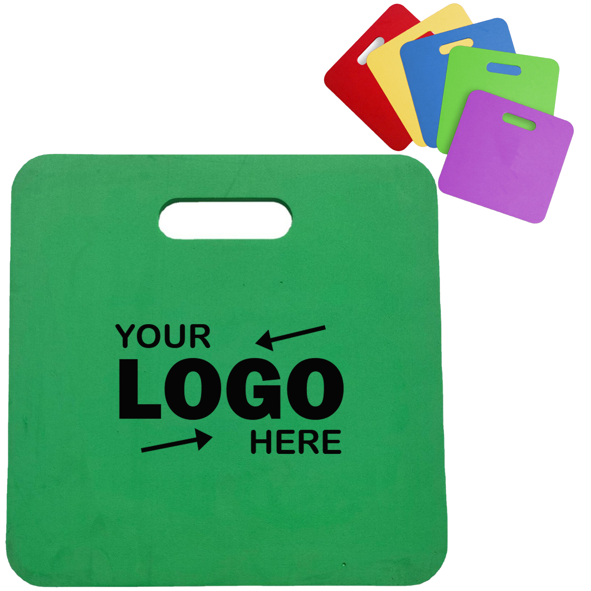 Portable Waterproof EVA Stadium Seat Cushion With Handle 2