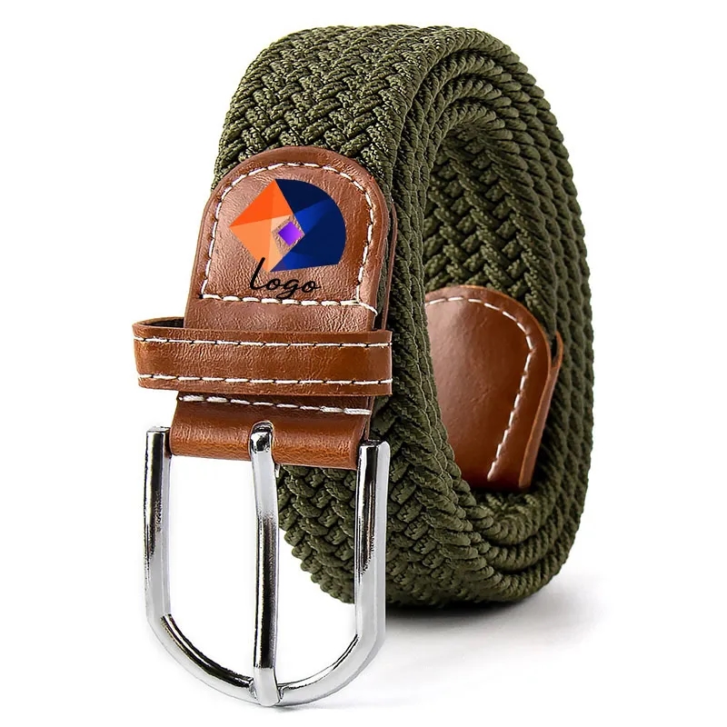 Woven Stretch Braided Belt 4