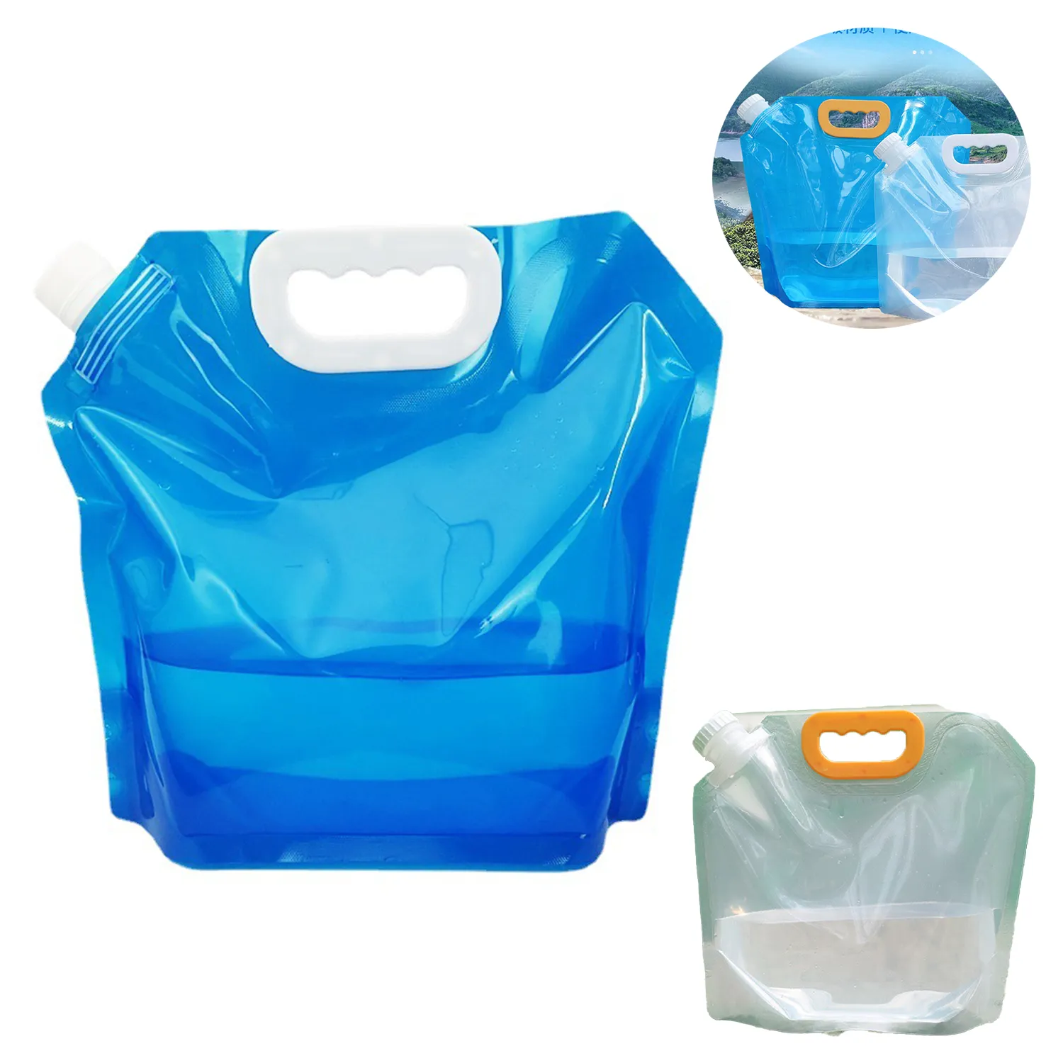 10L Thick Portable Camping Drinking Bag 1
