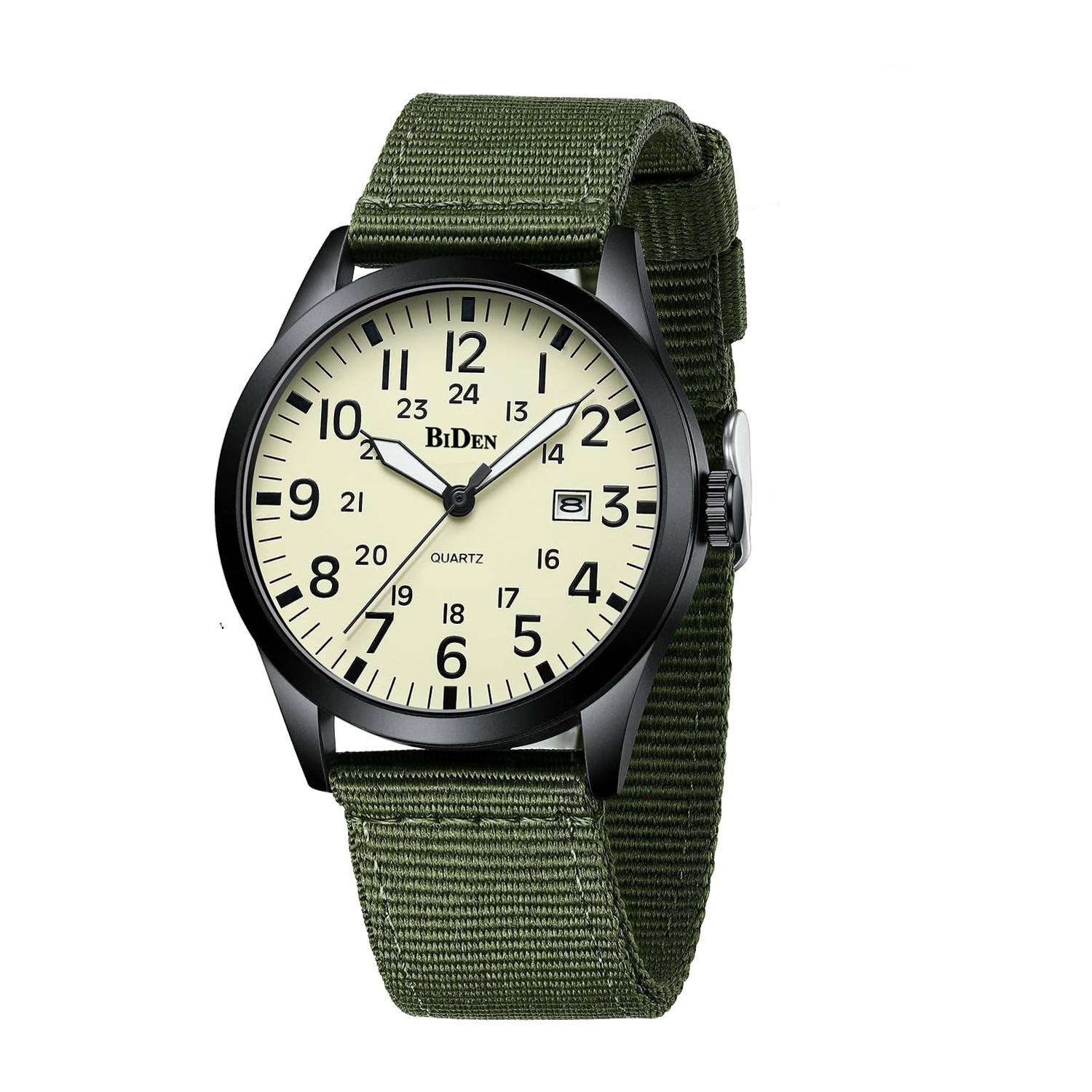 Nylon Strap Waterproof Quartz Watch 7