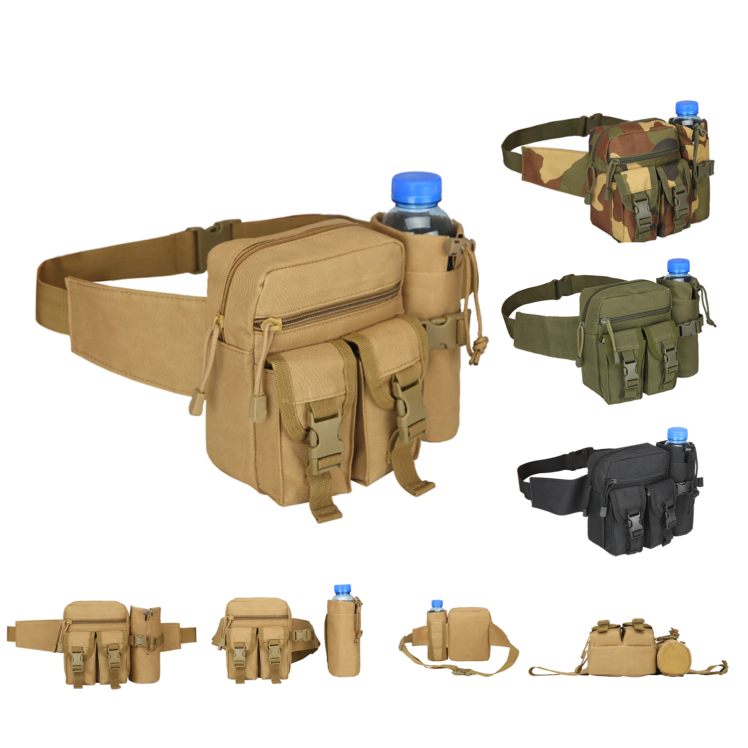 Outdoor waterproof waist bag 2