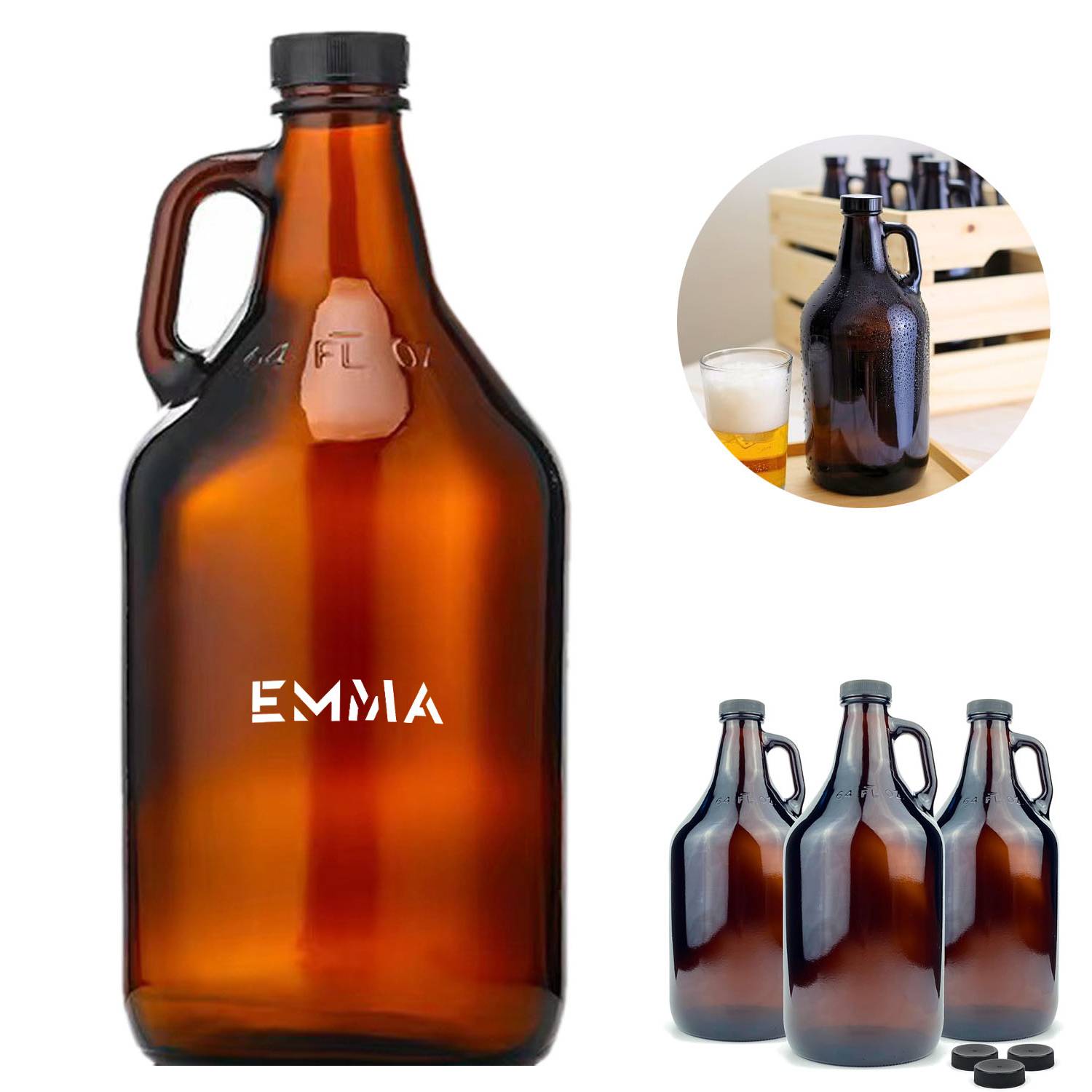 Glass Sealed Bottle Resistant to Light and Corrosion 5