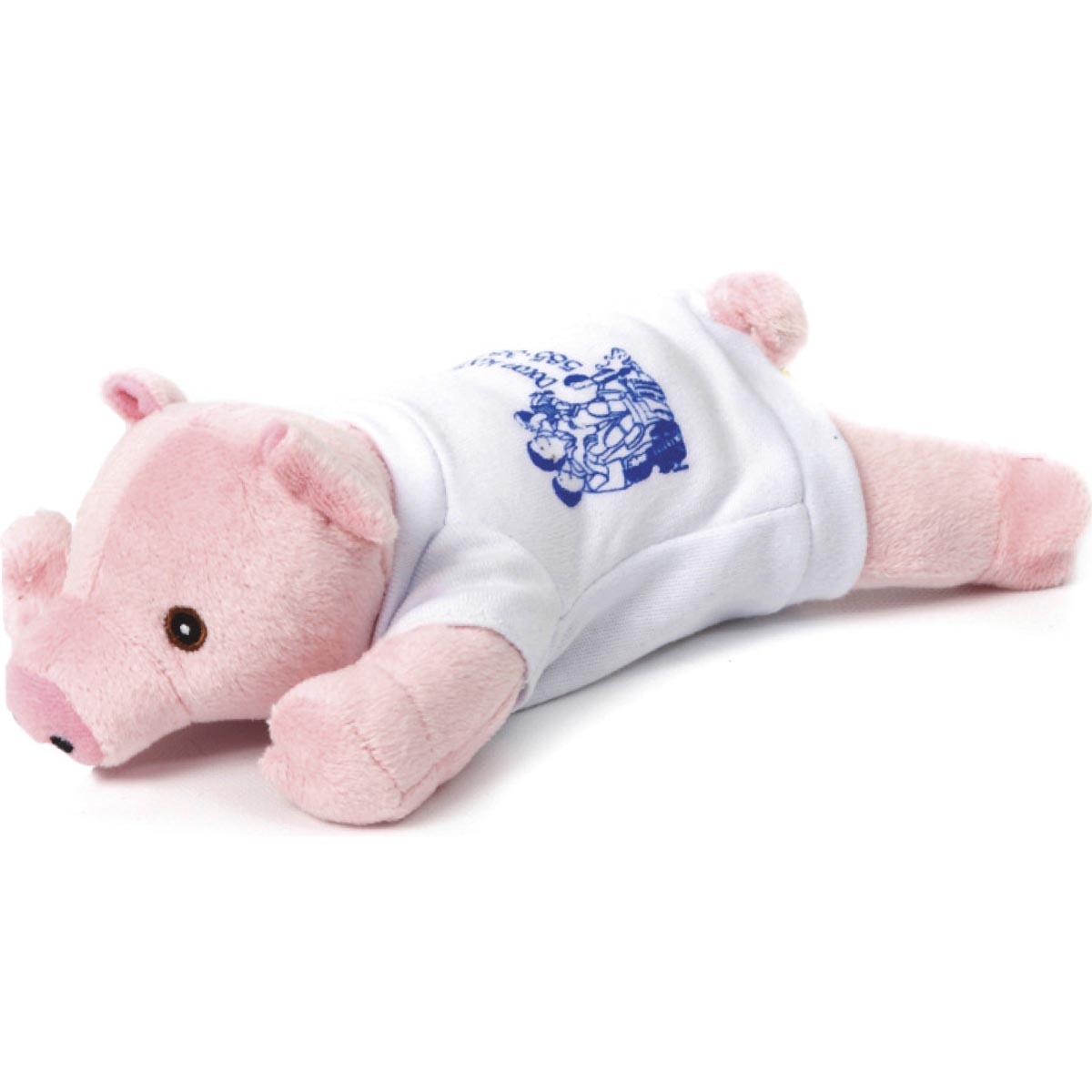 So Soft 8" Laying Beanie Animal- Pig 2