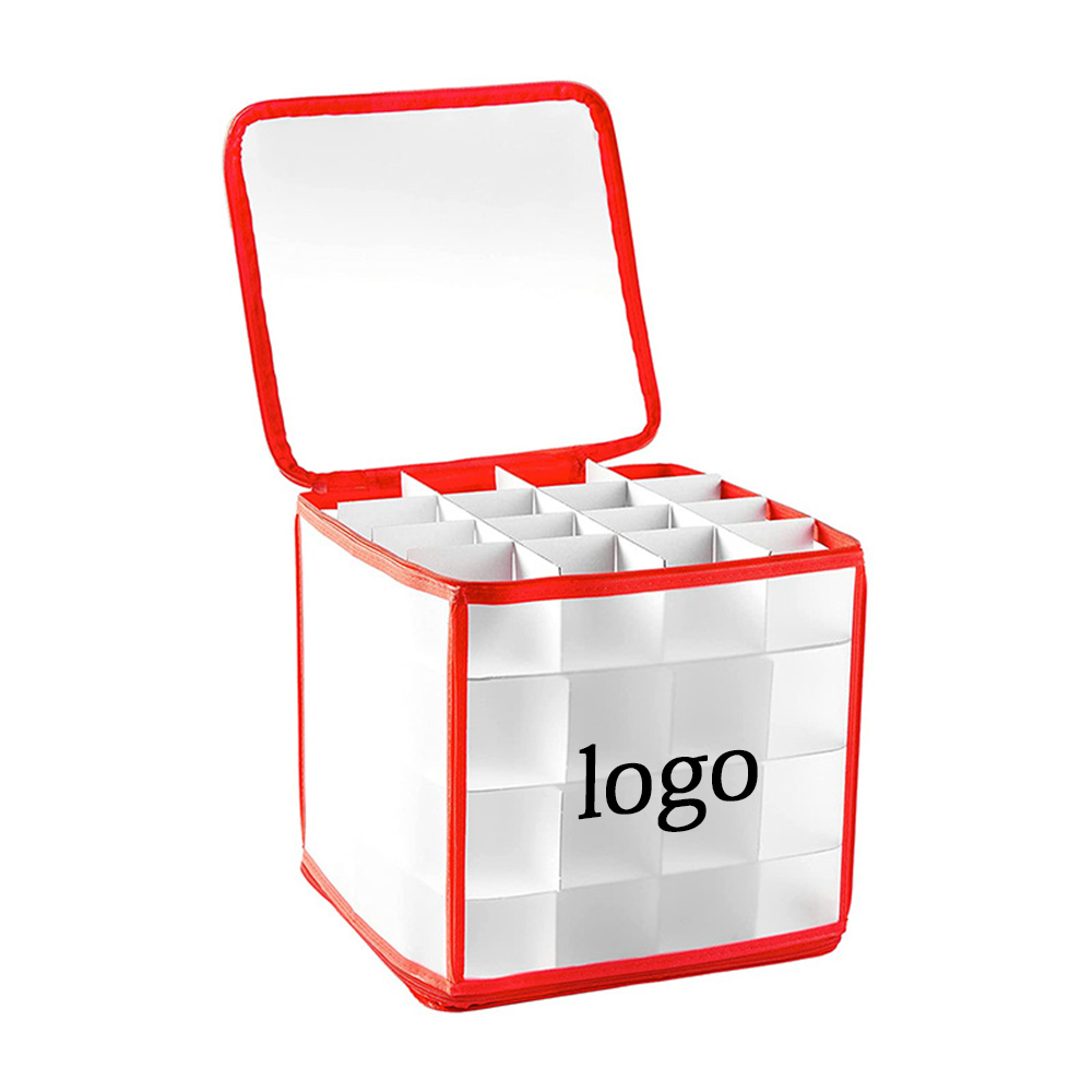 64 Christmas Ornament Storage Box