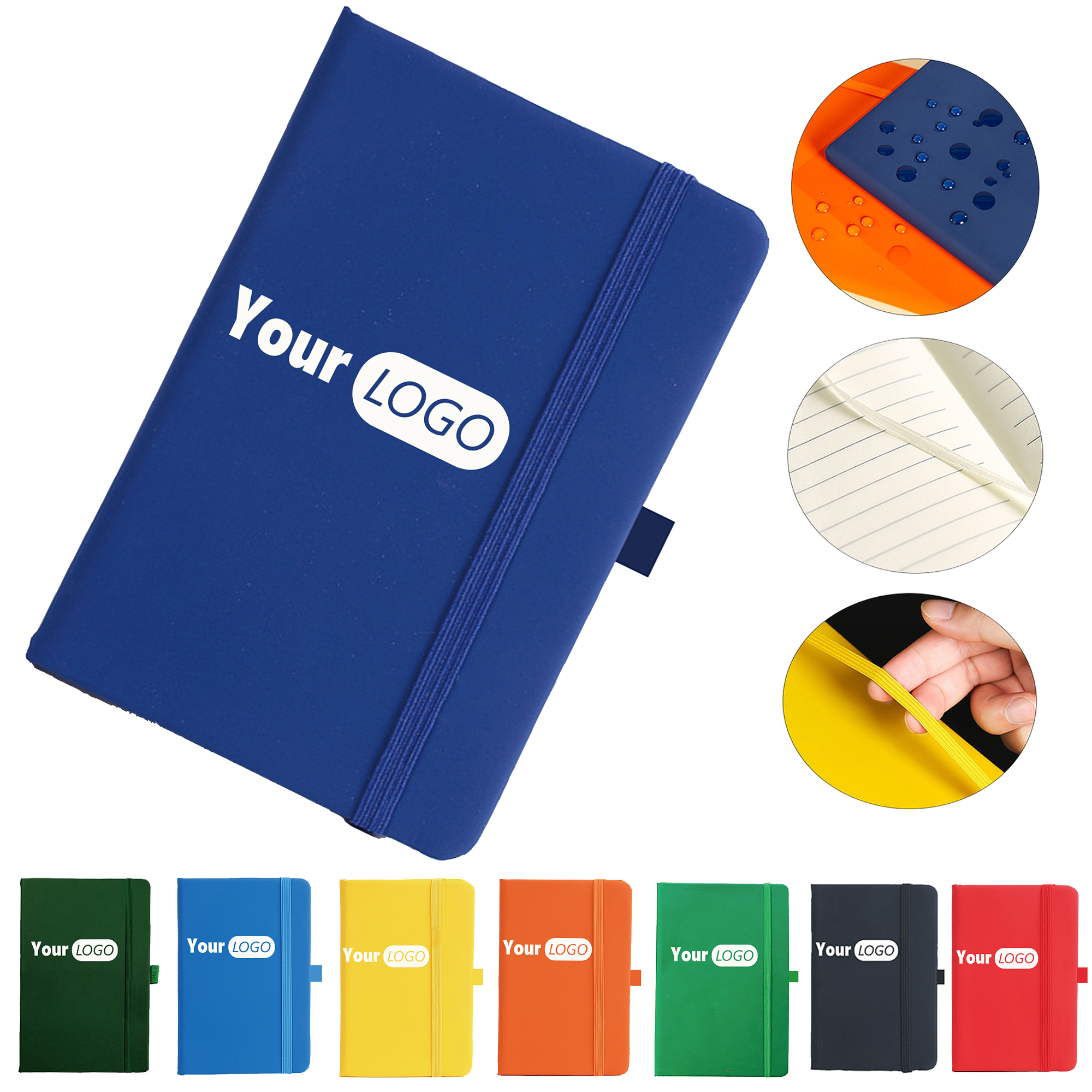 Portable A5 PU Leather Notebook 15