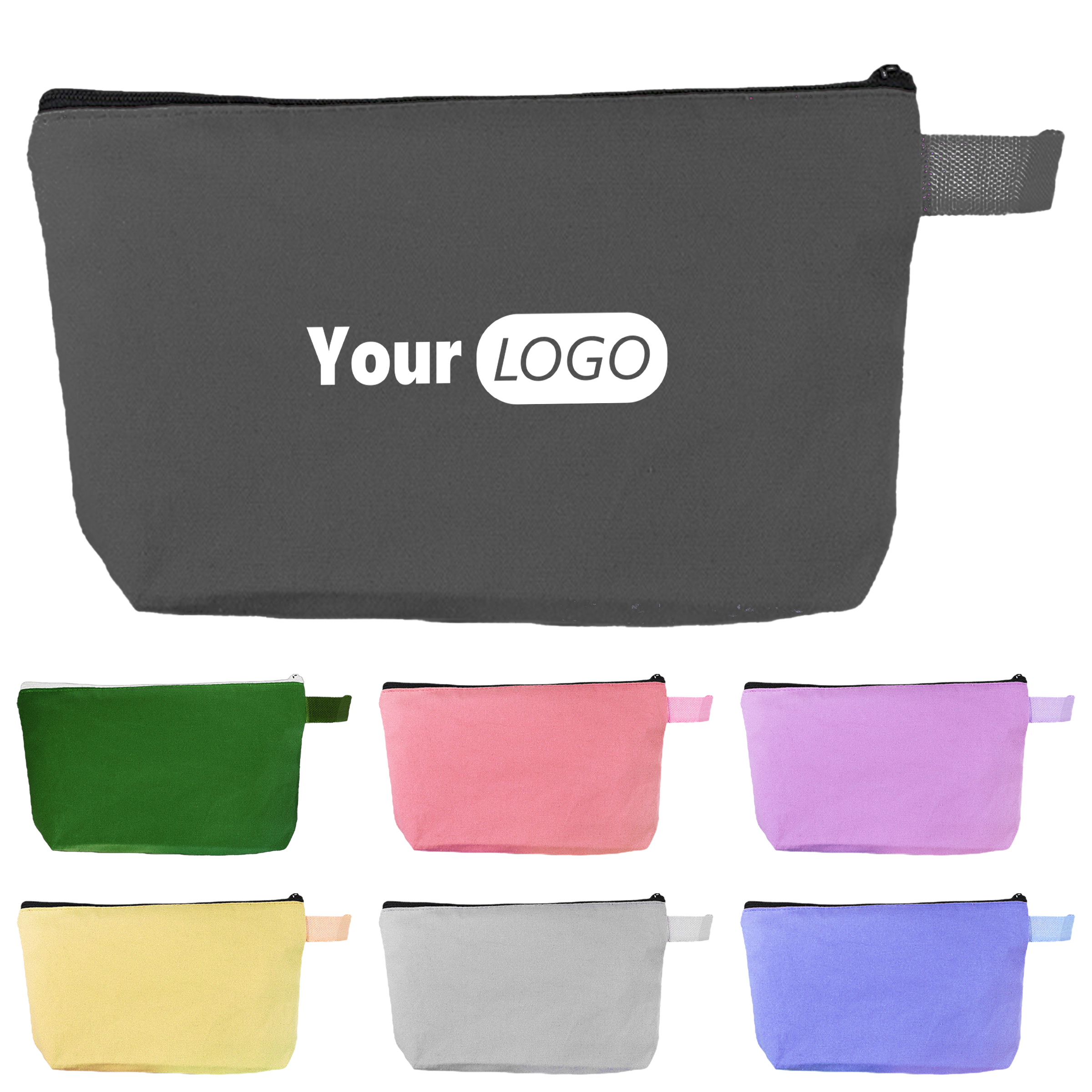 Cotton Versatile Pouch For Everyday Essentials, custom tote bag with logo imprint 4