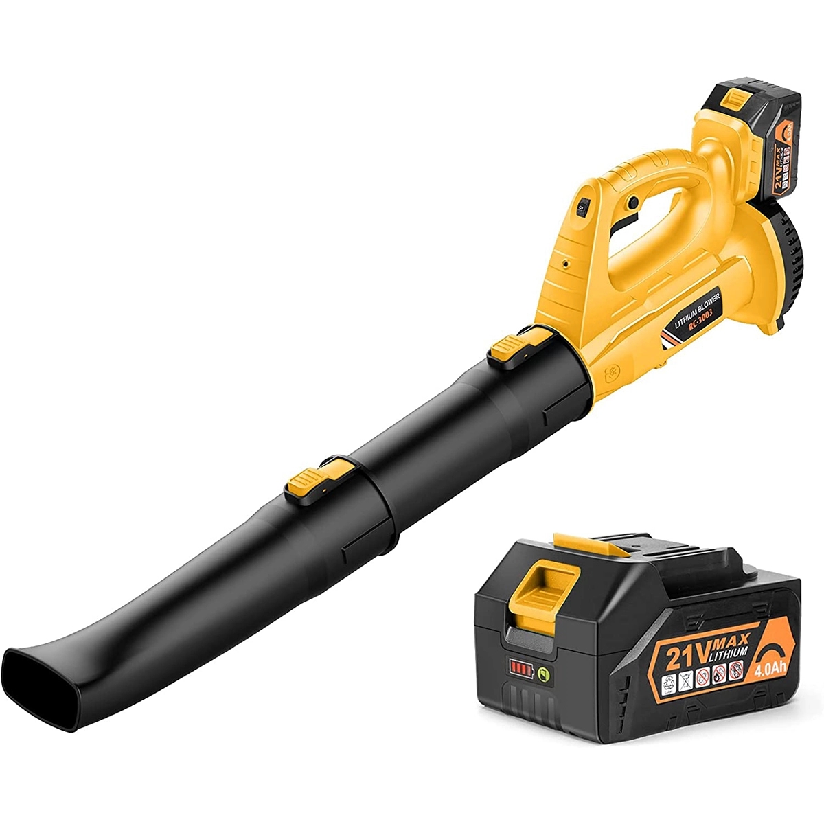 Cordless Snow Sweeper With Battery 2
