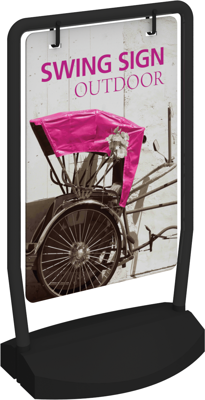 Single-Sided Swing Sign