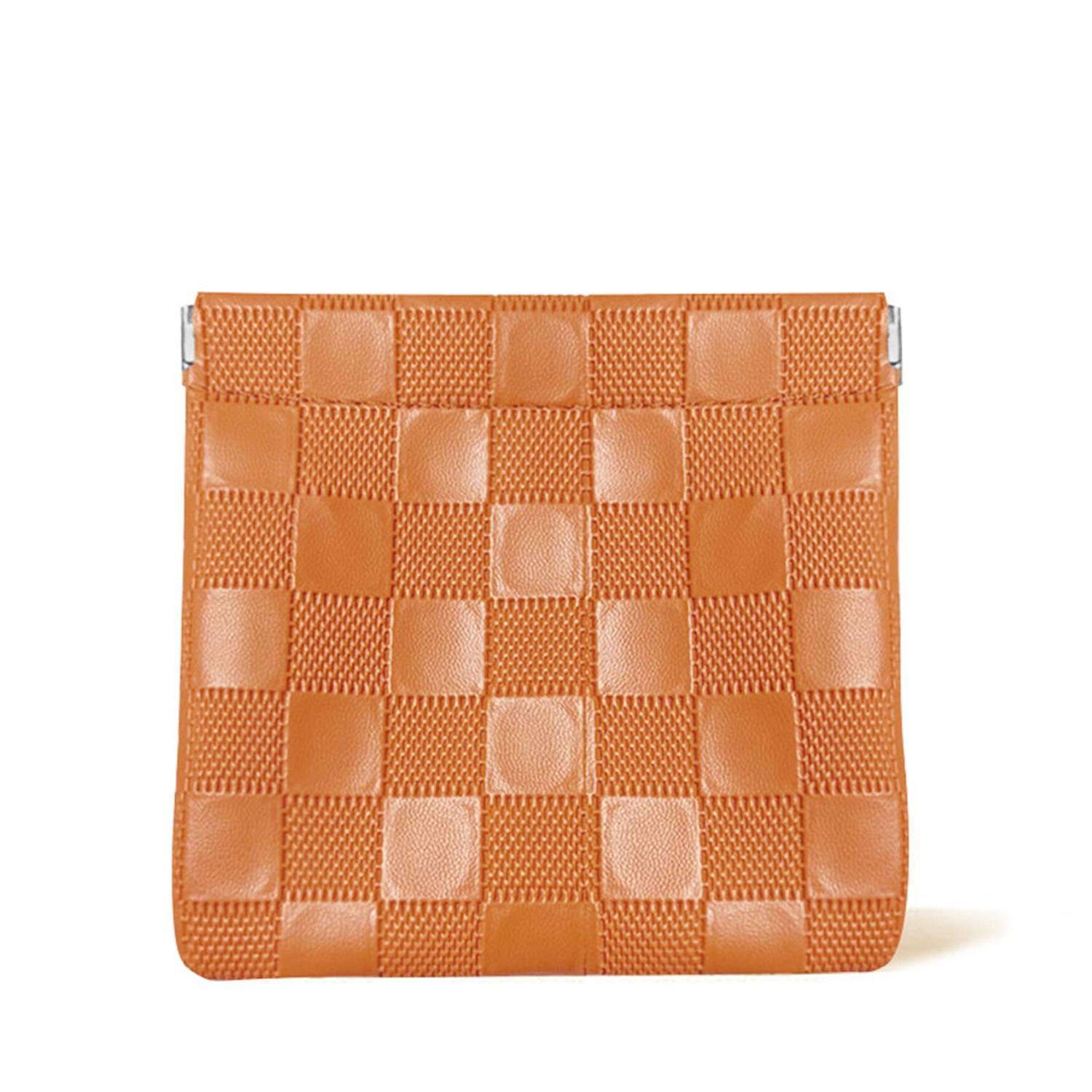 Travel Mini PU Makeup Bag with Snap Closure & Nylon Lining, custom luggage with logo imprint 3